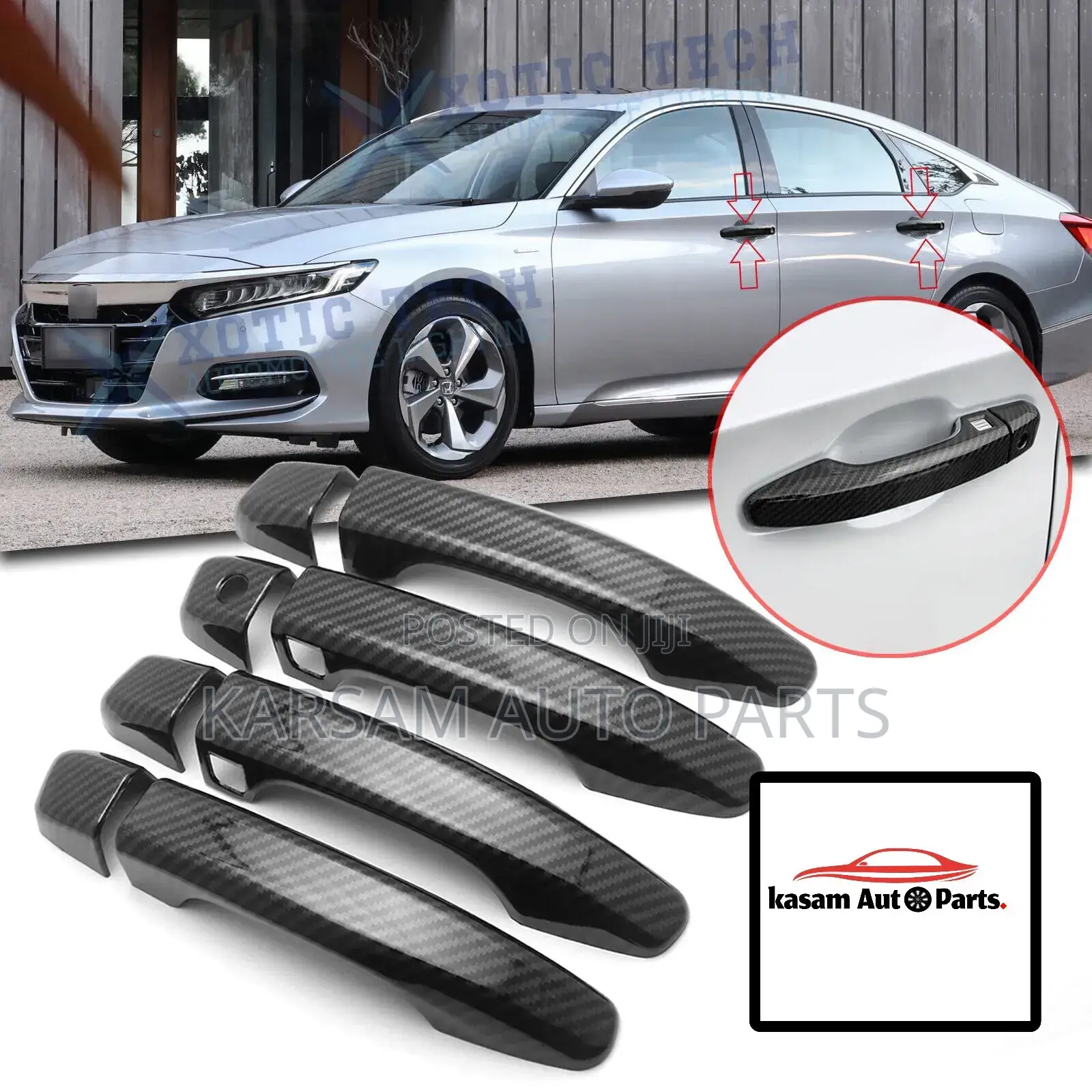 Accord 2019 to 2022 Carbon Fibre Handle Covers