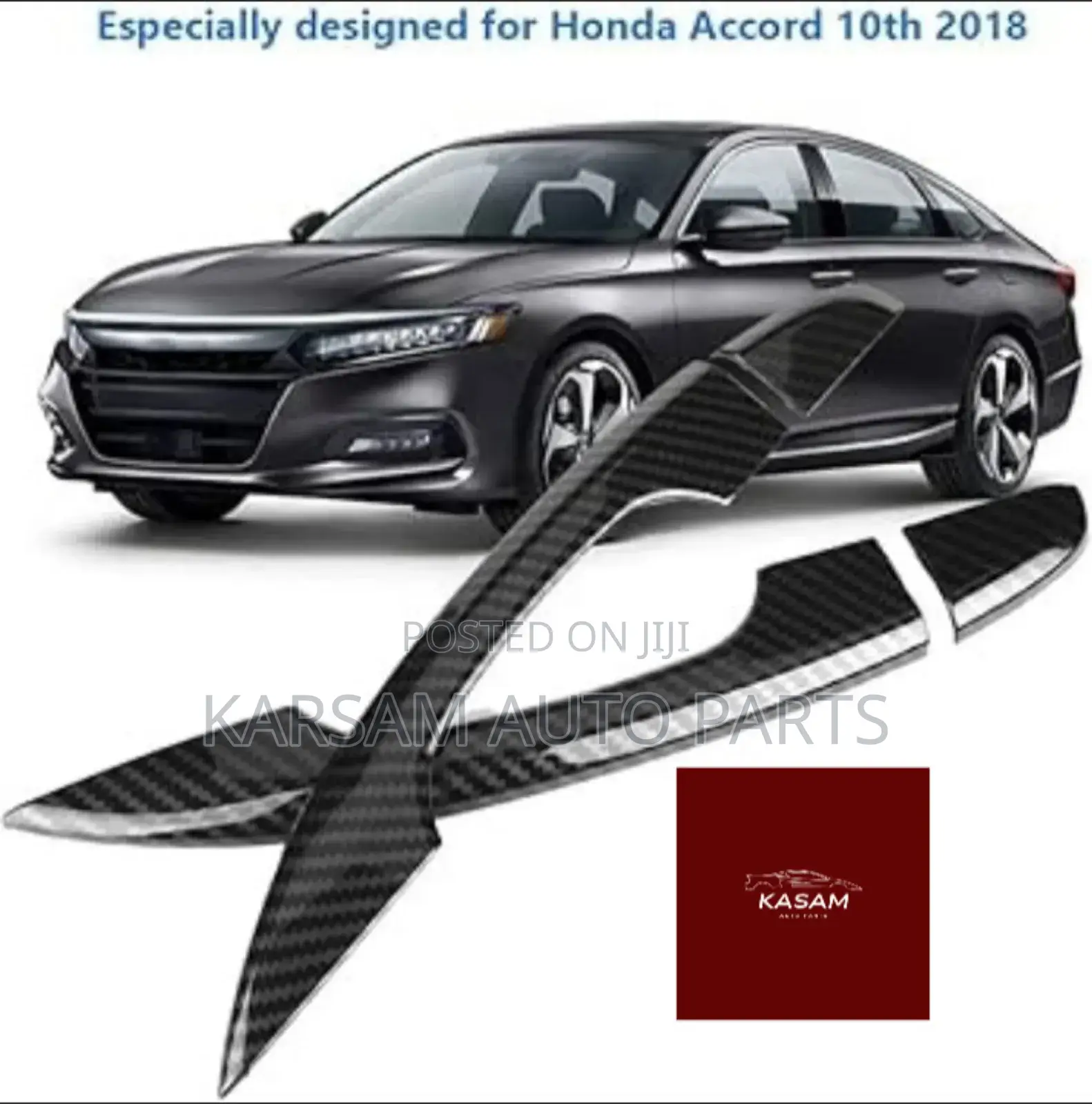 Accord 2019 to 2022 Carbon Fibre Handle Covers