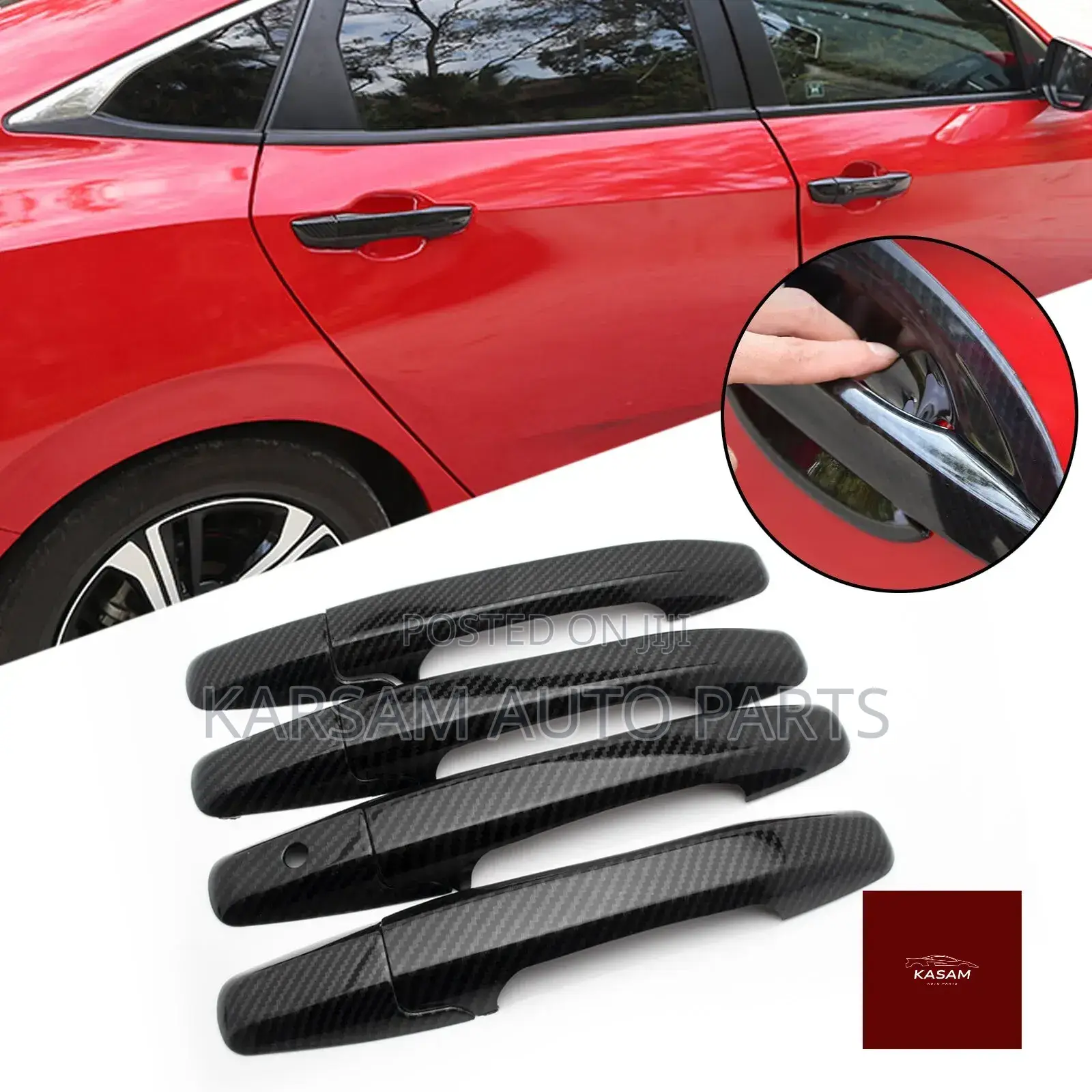 Accord 2019 to 2022 Carbon Fibre Handle Covers