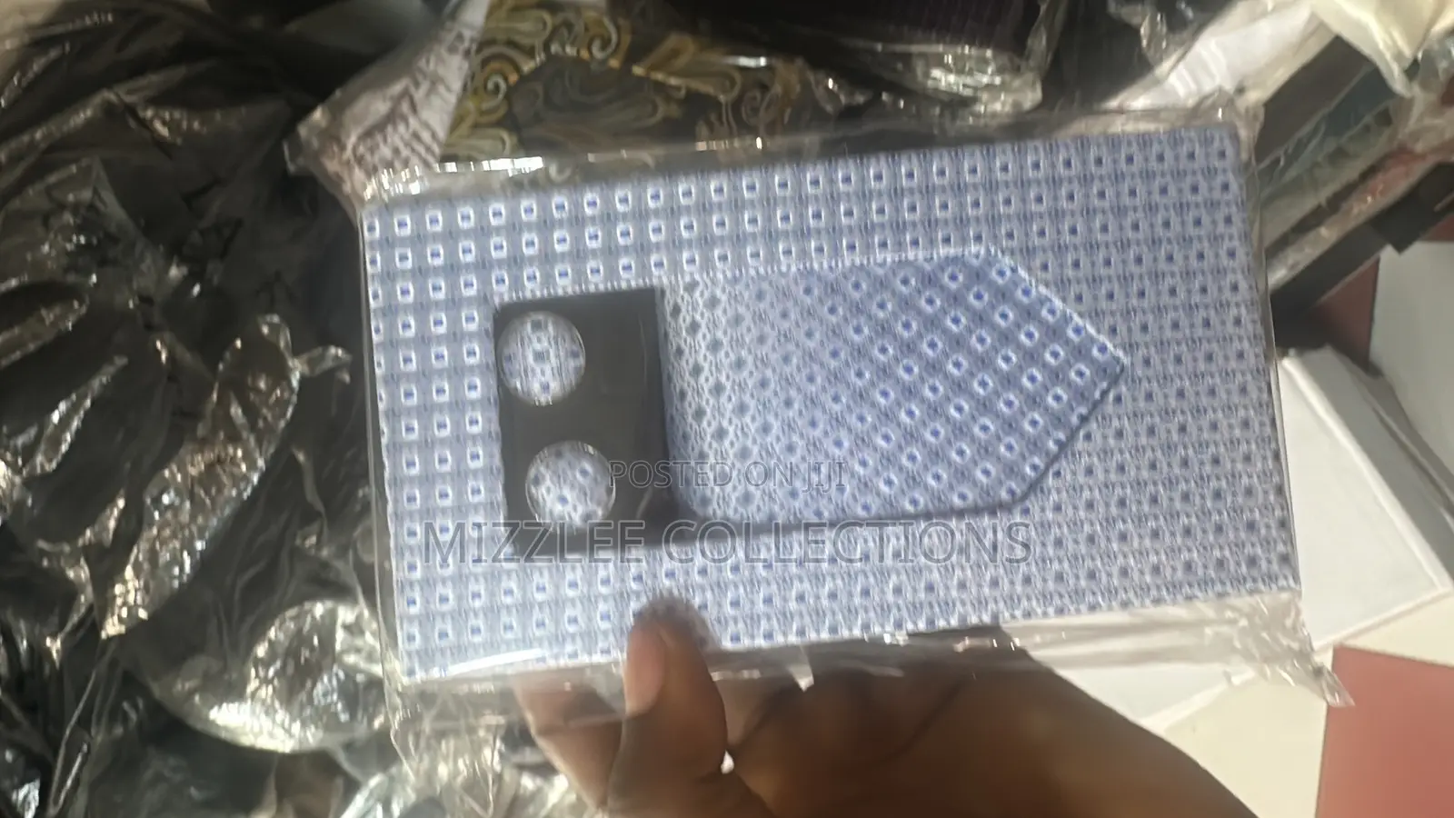Suit Tie Cufflinks and Pocket Available