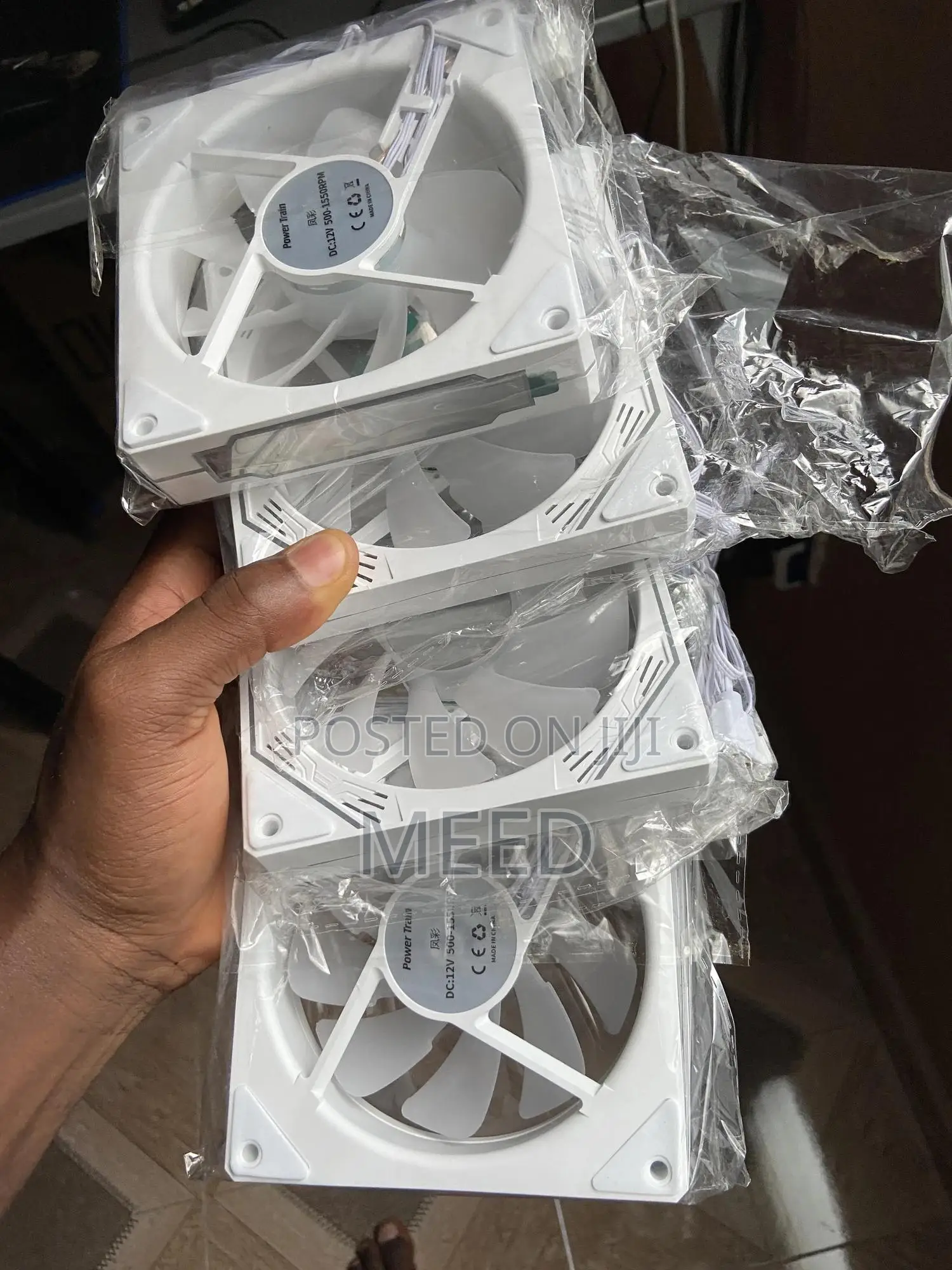 RGB Cooling Fans 4 in 1pack