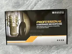 Condenser Microphone With Sound Card