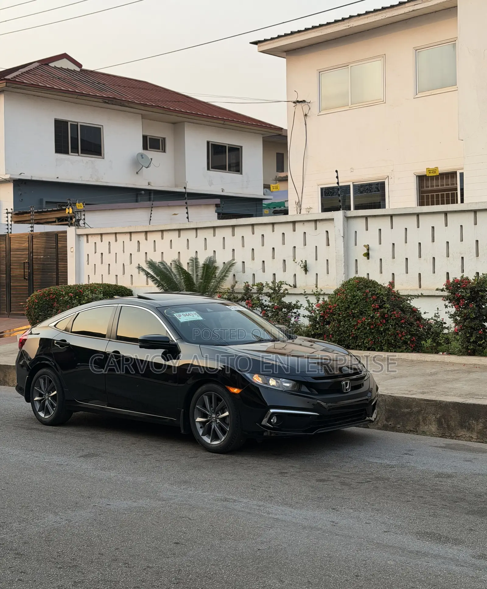 Honda Civic EX Sedan 2020 Black