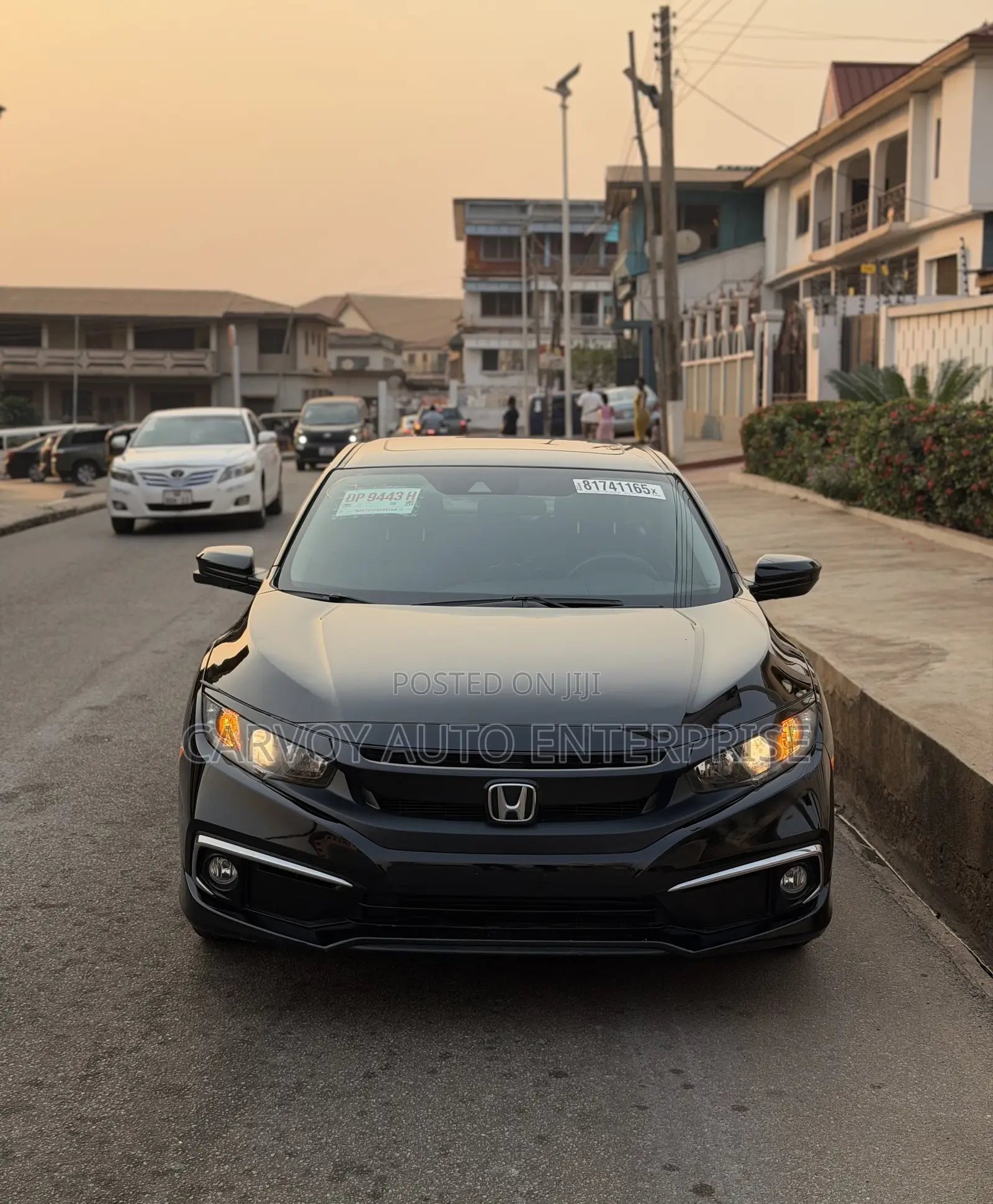 Honda Civic EX Sedan 2020 Black