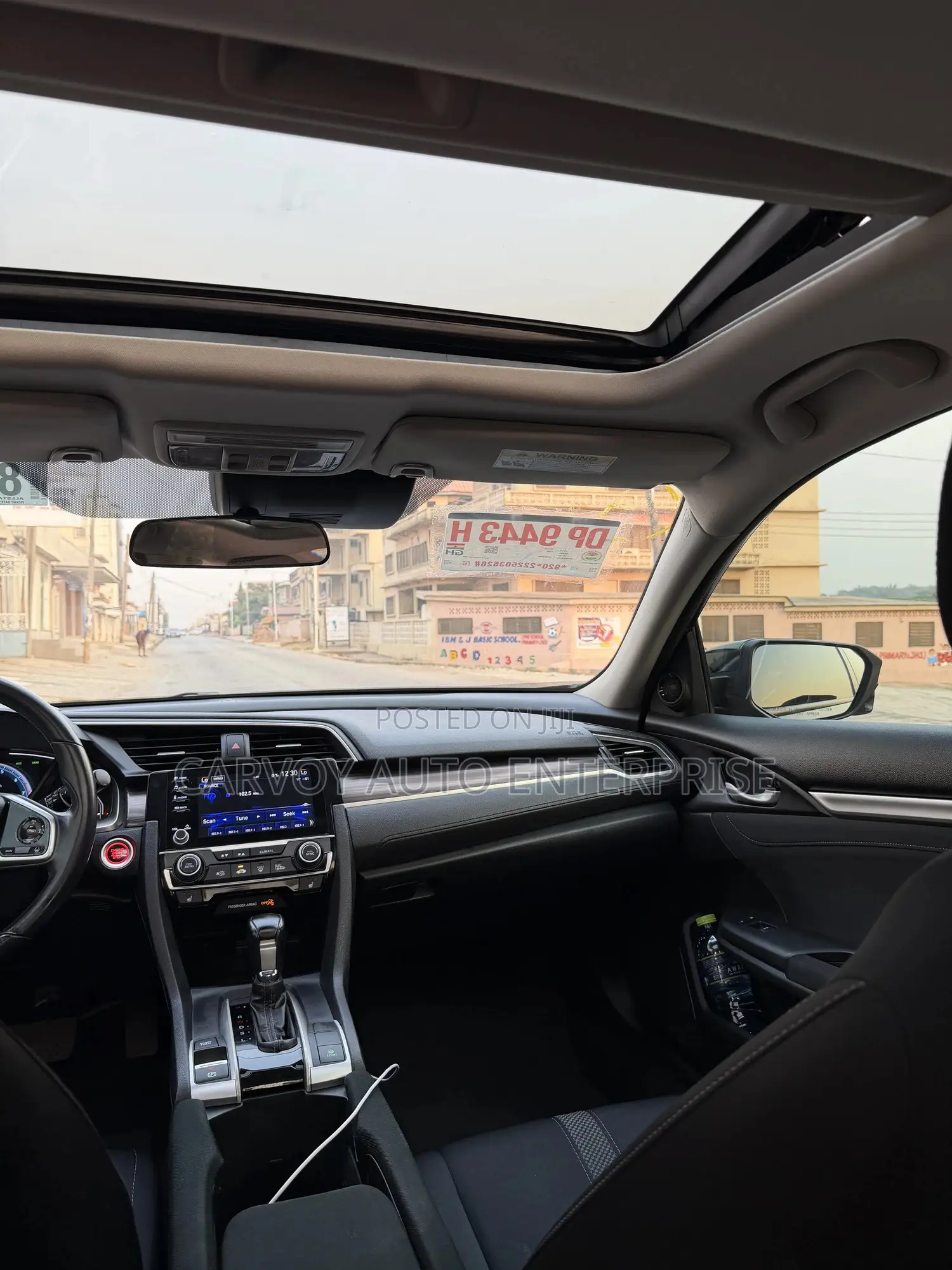 Honda Civic EX Sedan 2020 Black