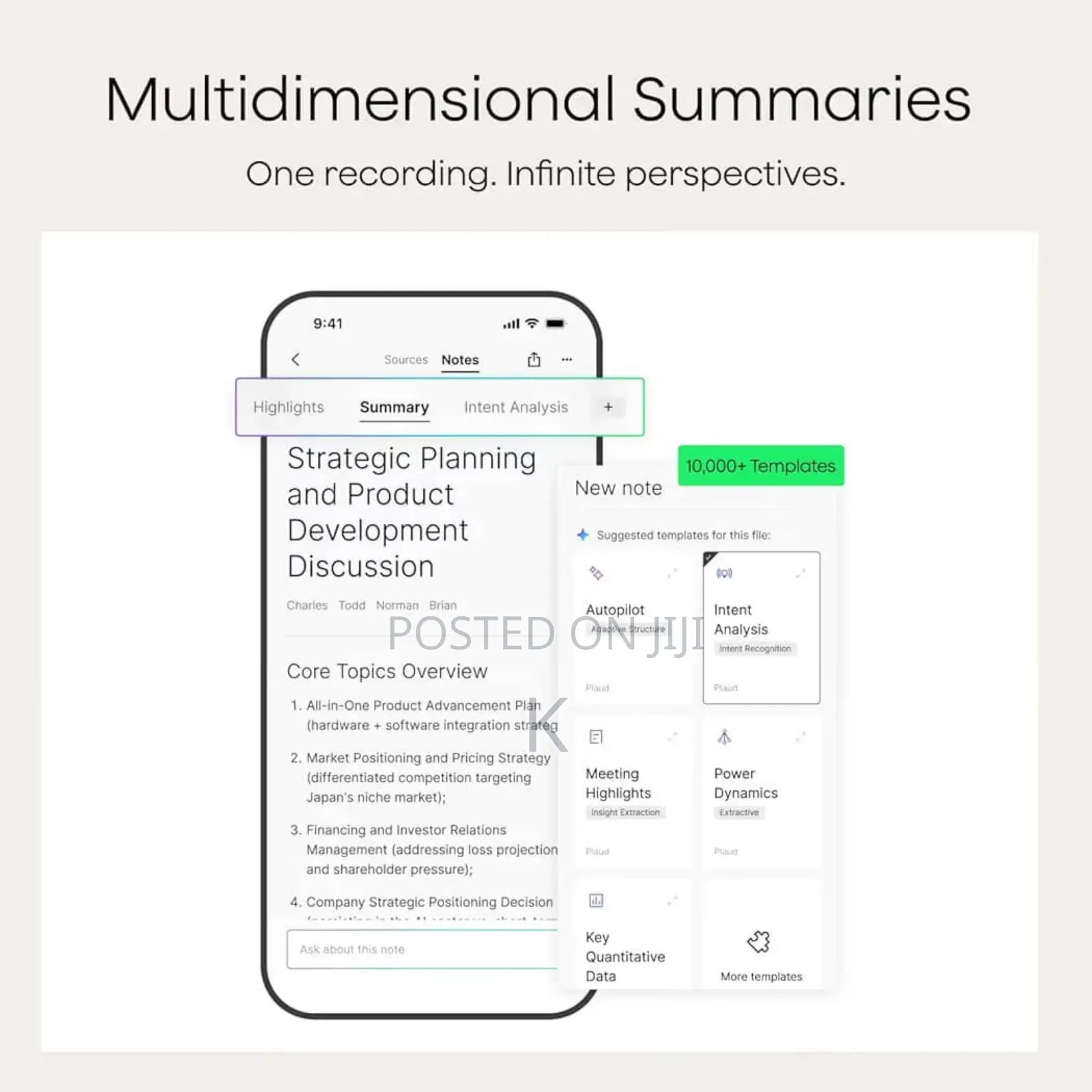 Plaud Note Ai Recorder