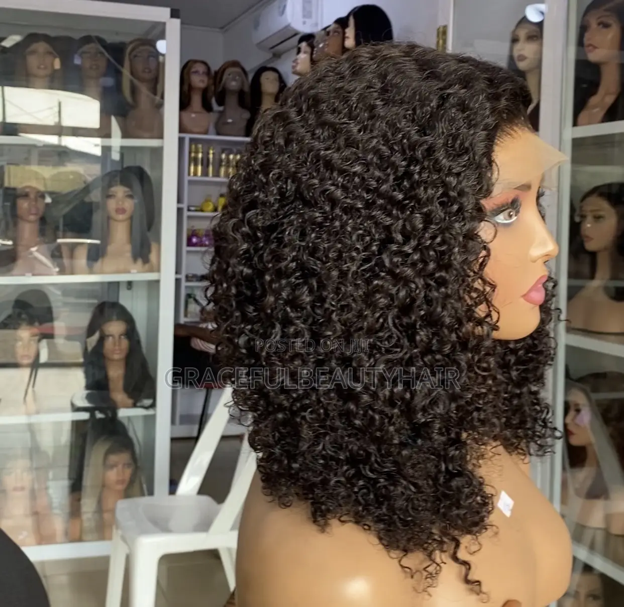 12 Inches SDD Baby Curls With 5x5 Closure