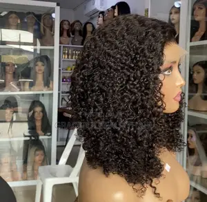 12 Inches SDD Baby Curls With 5x5 Closure