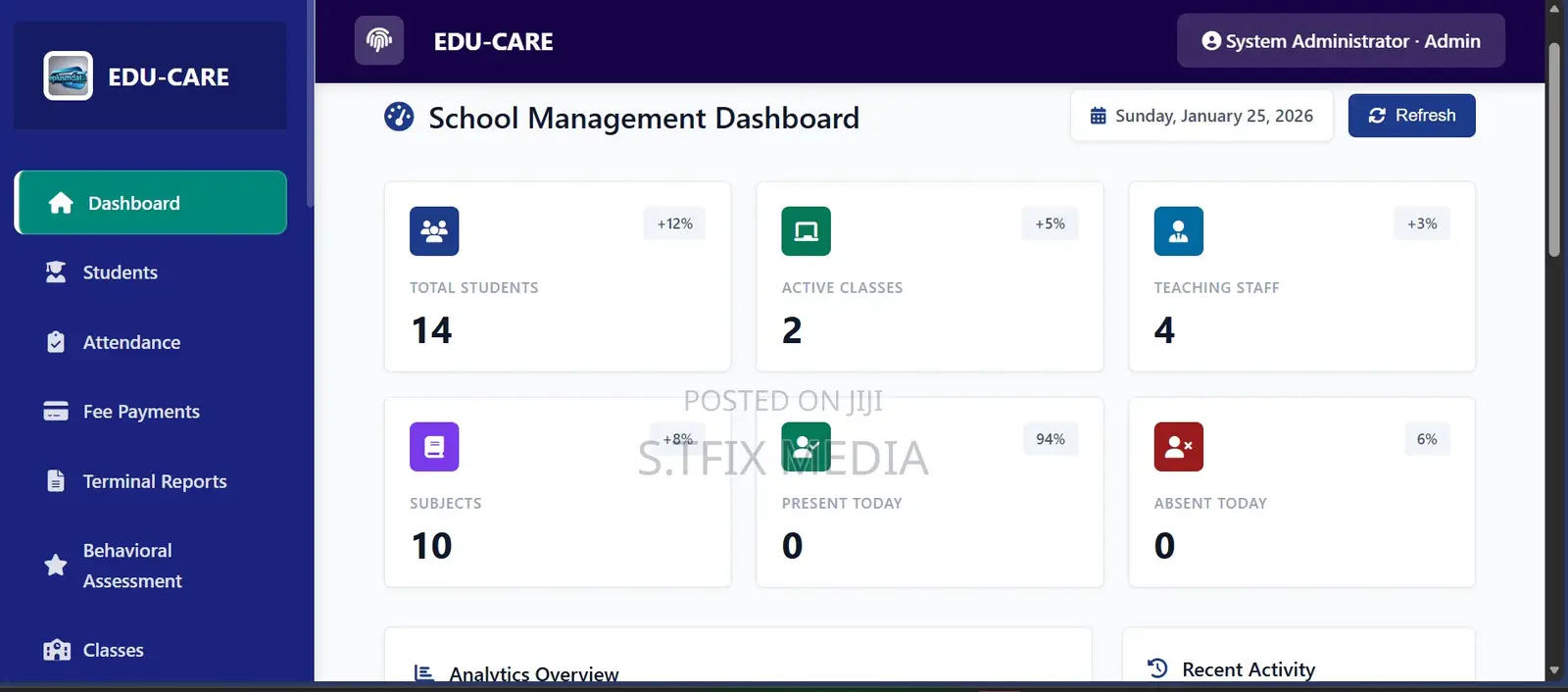 Advance Terminal Report and School Management Software.Premium Version