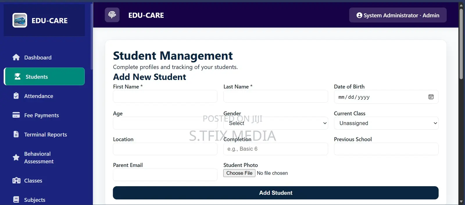 Advance Terminal Report and School Management Software.Premium Version