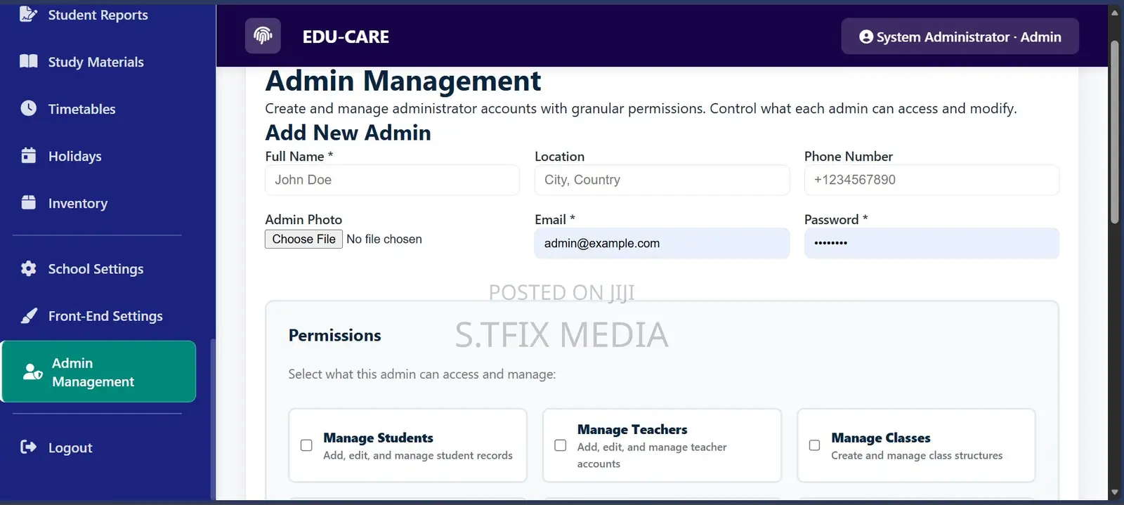 Advance Terminal Report and School Management Software.Premium Version