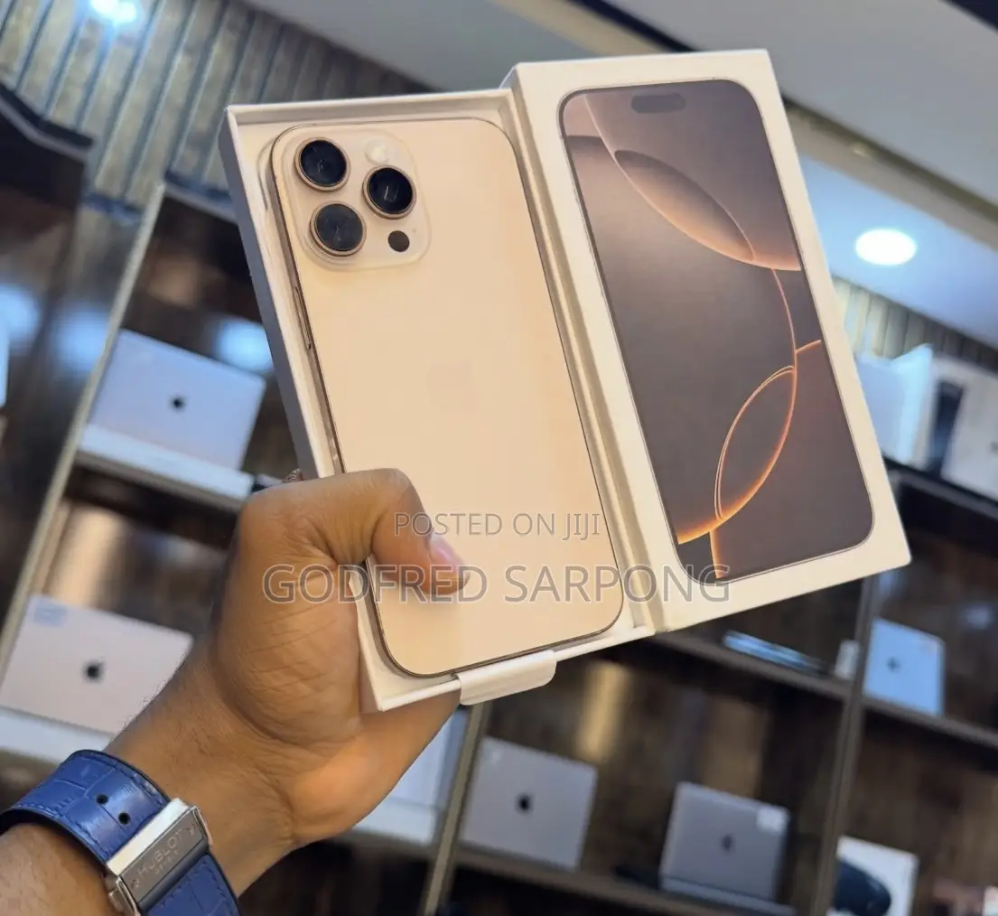 New Apple iPhone 16 Pro Max 256 GB Gold