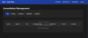 Law Firm Management System
