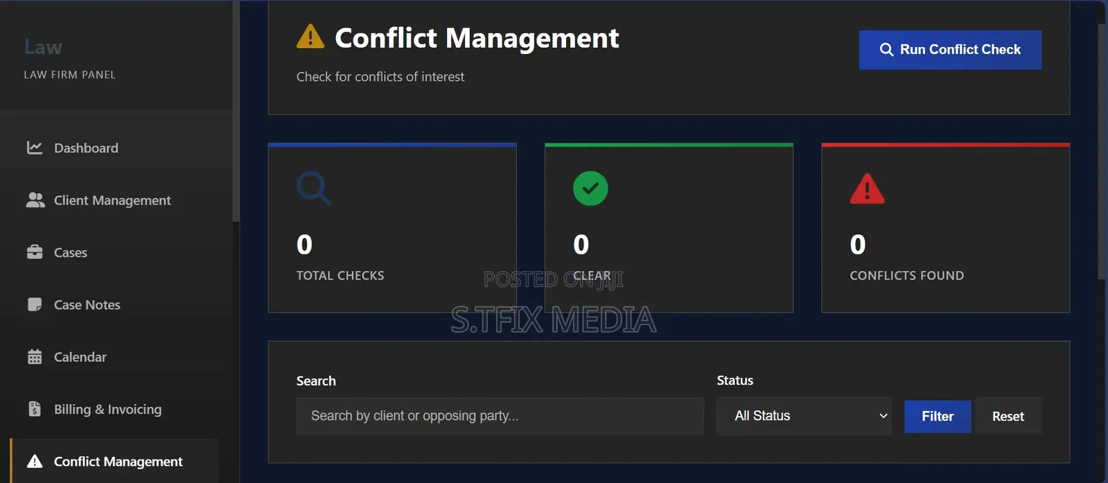 Law Firm Management System