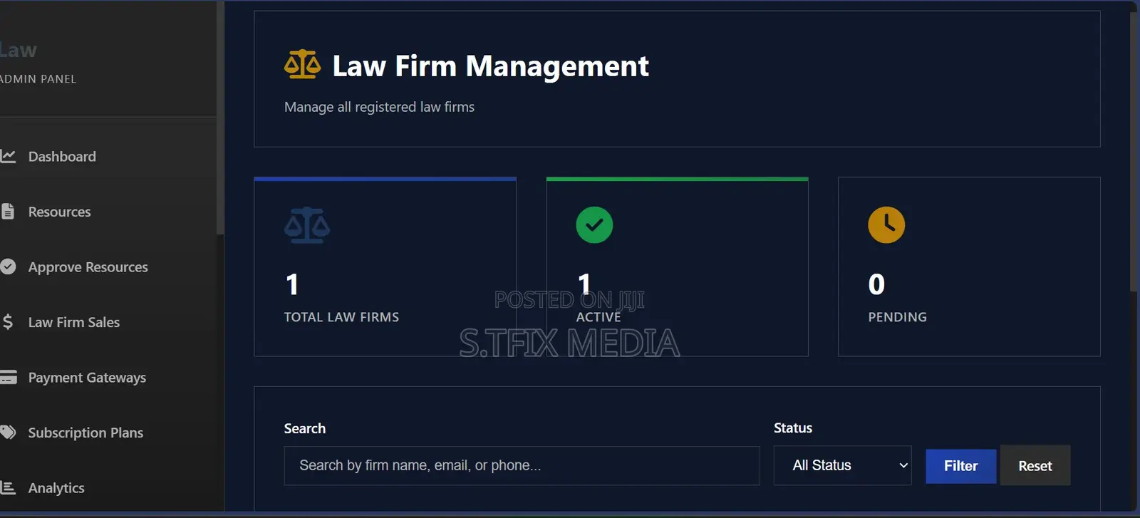 Law Firm Management System