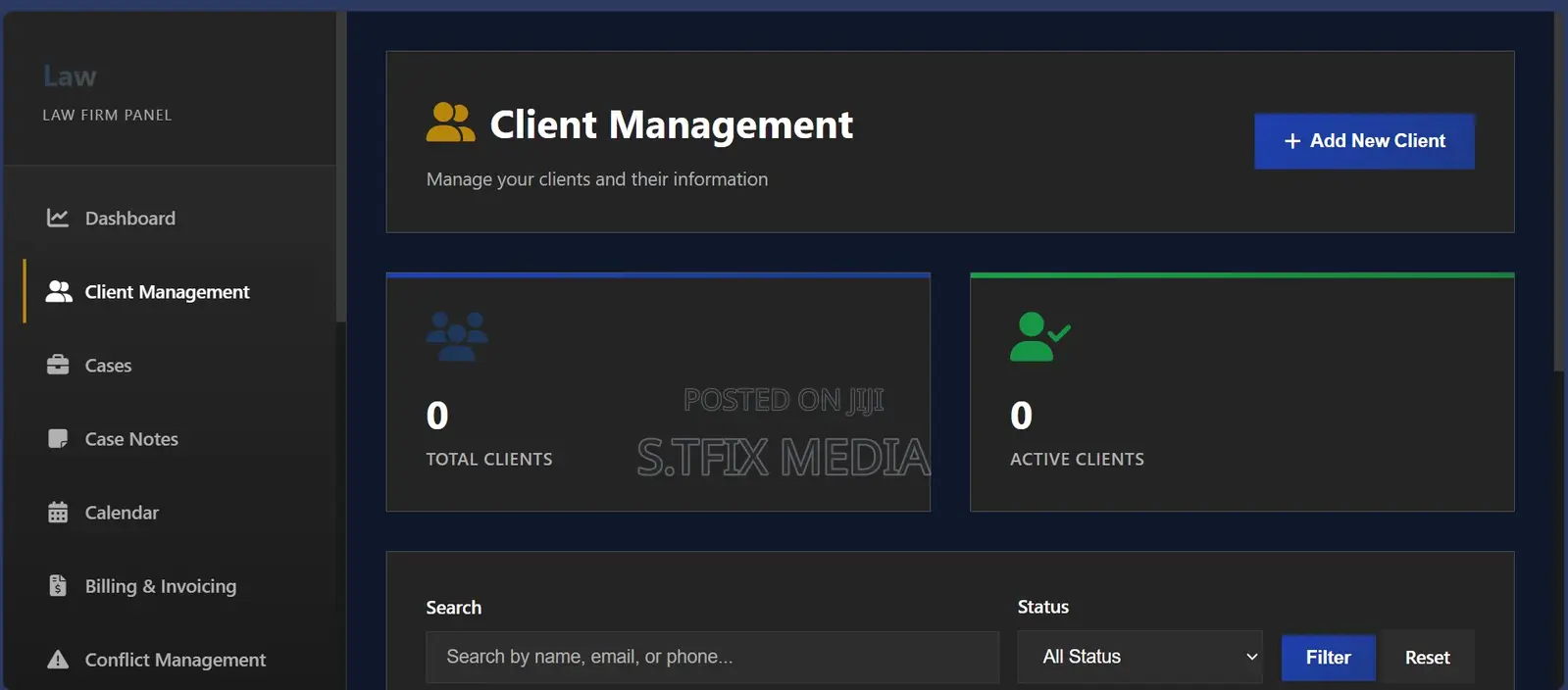 Law Firm Management System
