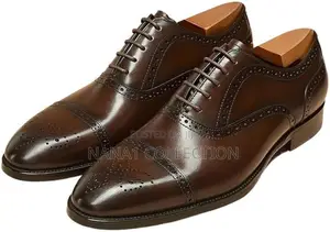 Men’S Oxford Loafers Shoes ‘Black & Brown’