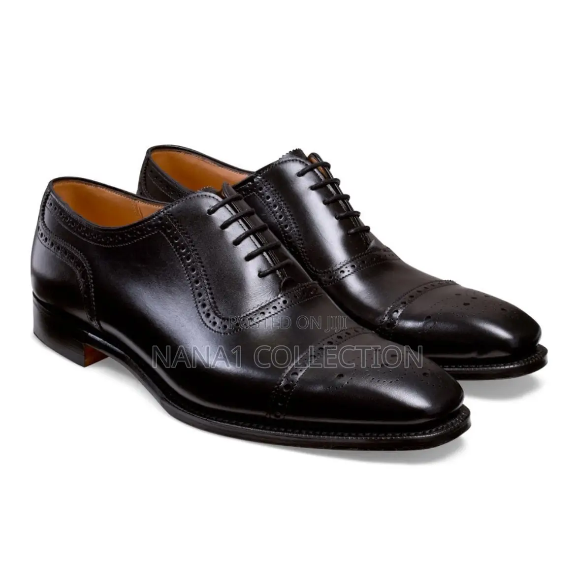 Men’S Oxford Loafers Shoes ‘Black & Brown’