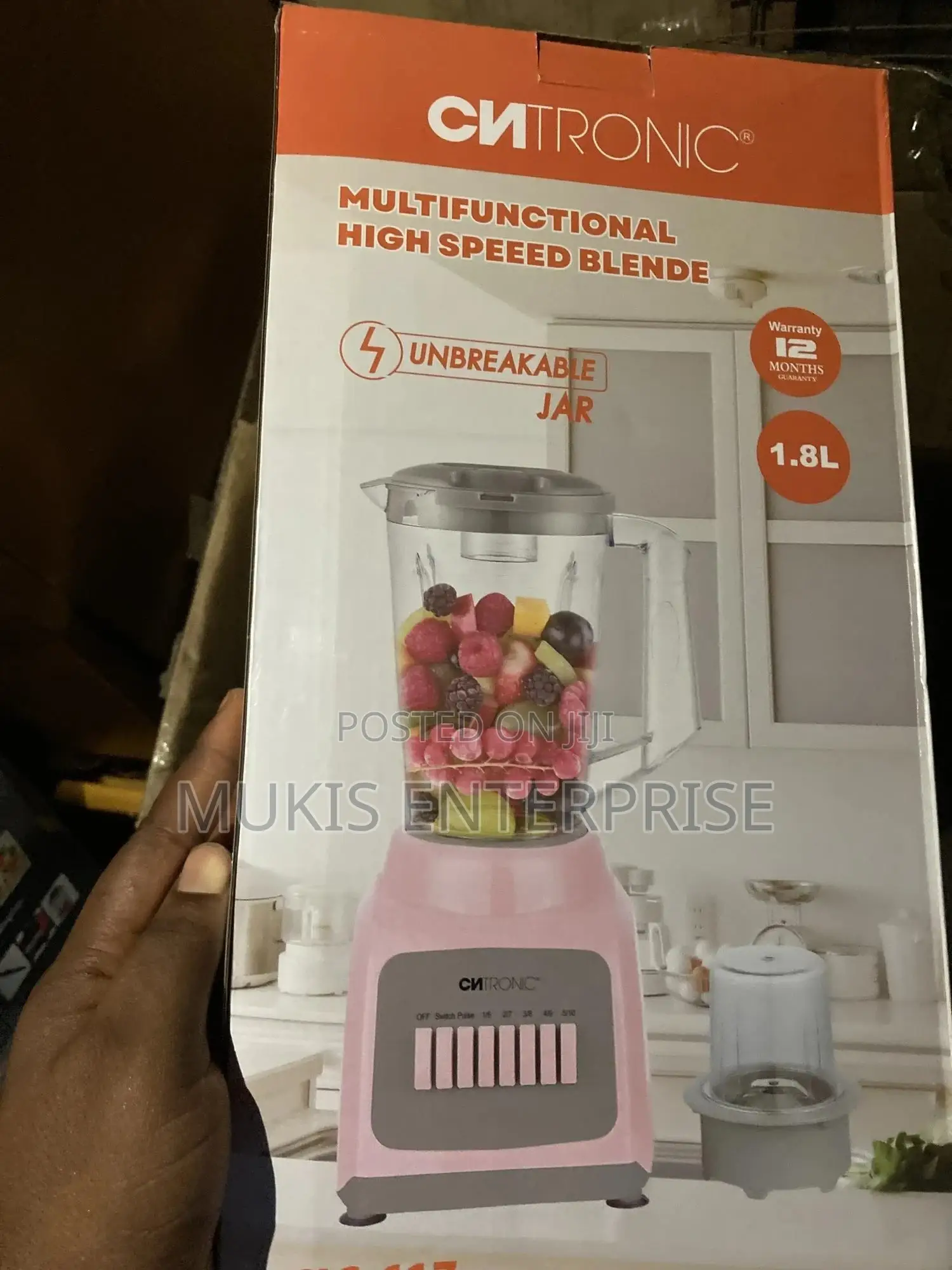 Cntronic 2 in 1 Blender