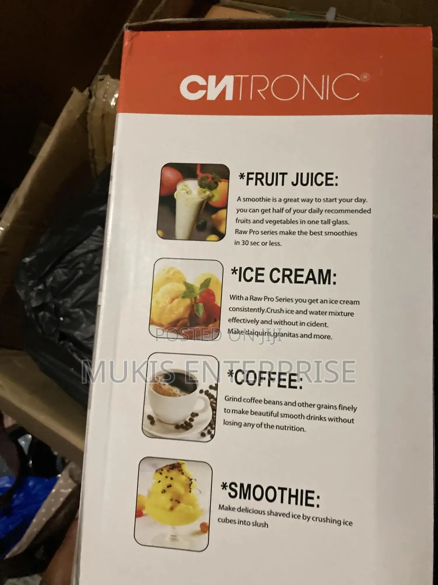 Cntronic 2 in 1 Blender