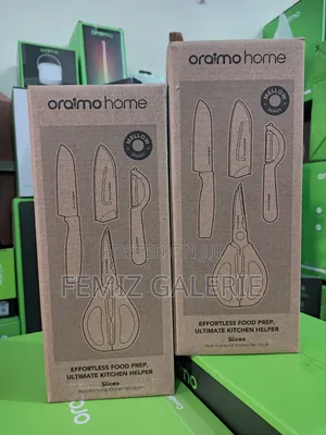 Oraimo Sliceo 3-Piece Carbon Steel Kitchen Set