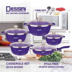 12pcs Granite Nonstick Cookware