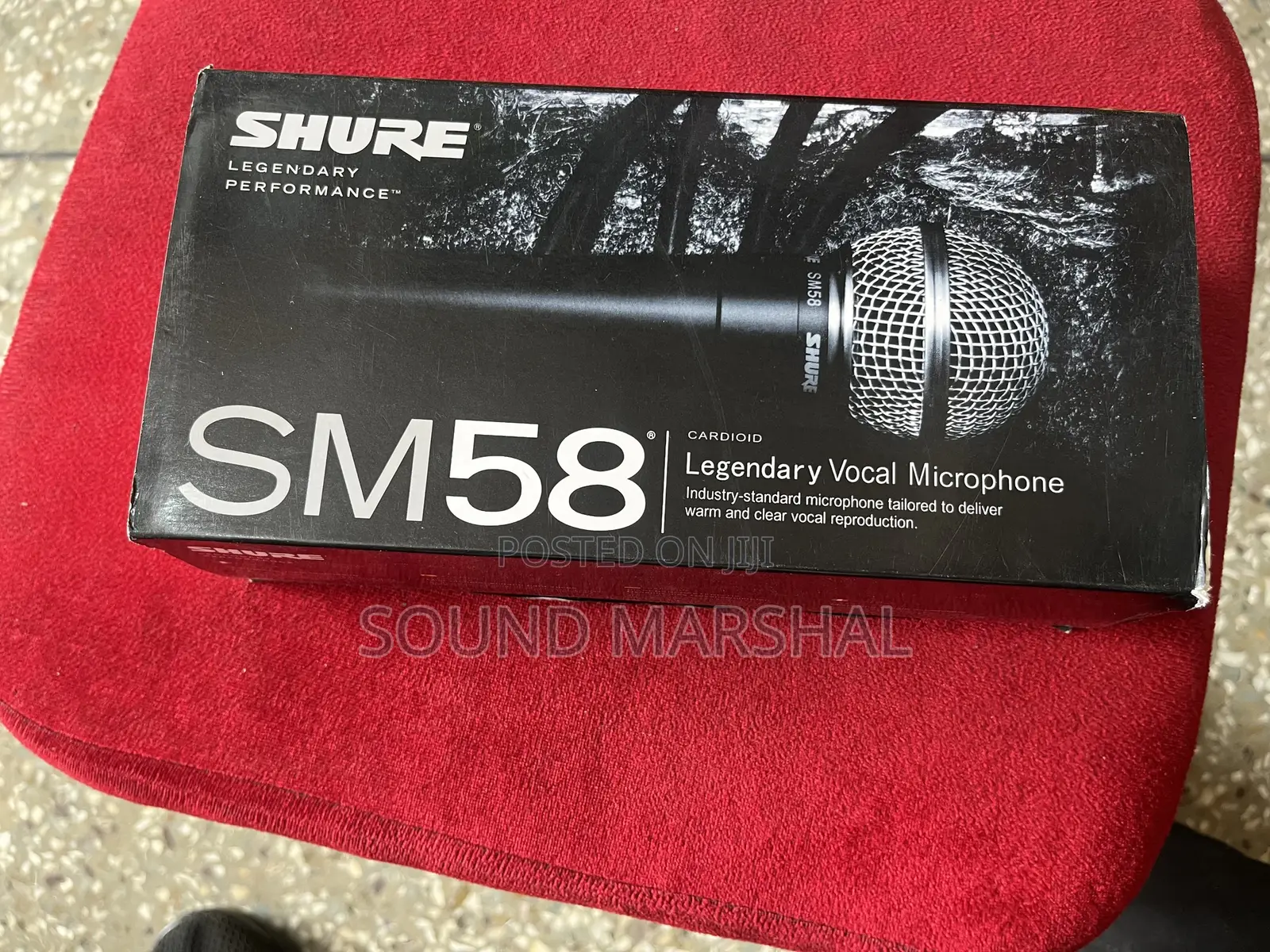 Shure Sm58 Cord Microphone