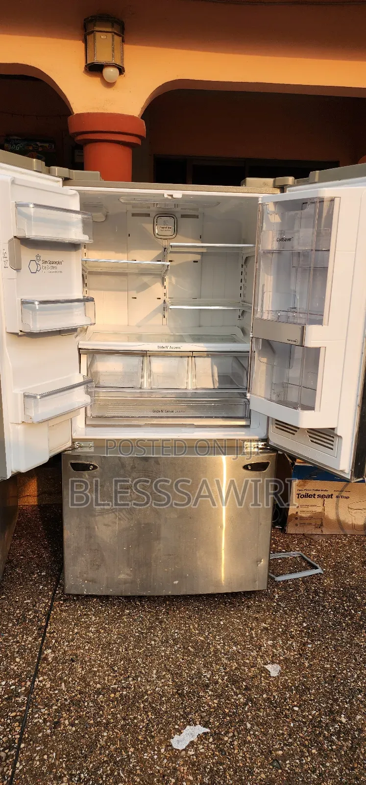 Lg 30.Cu.Ft French Refrigerator From Usa Used