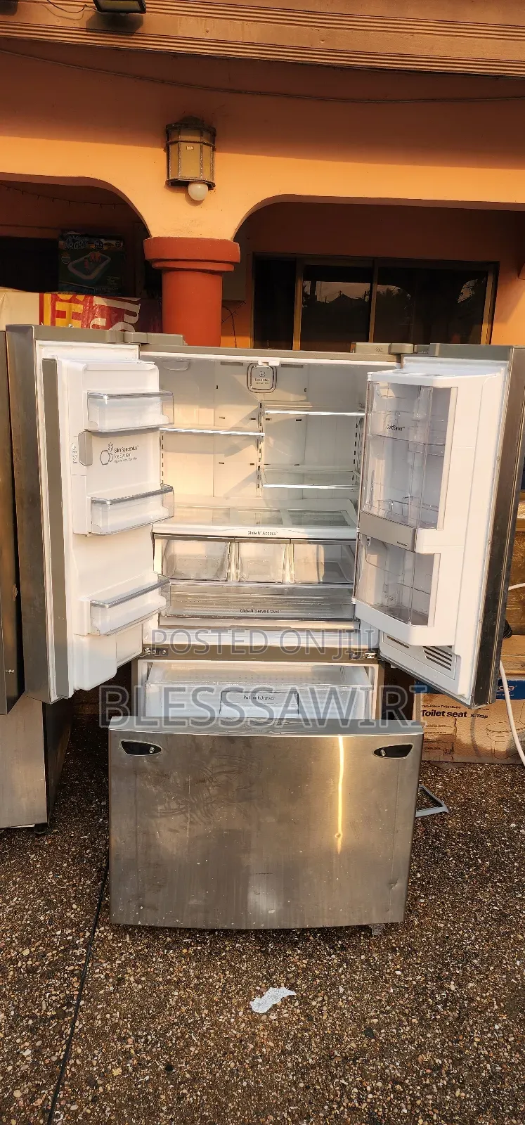 Lg 30.Cu.Ft French Refrigerator From Usa Used