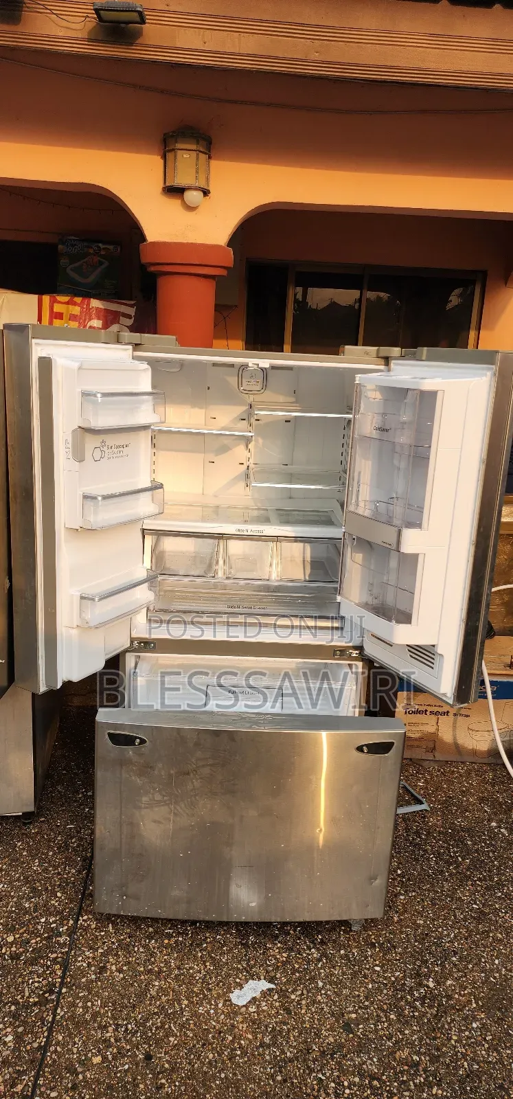 Lg 30.Cu.Ft French Refrigerator From Usa Used