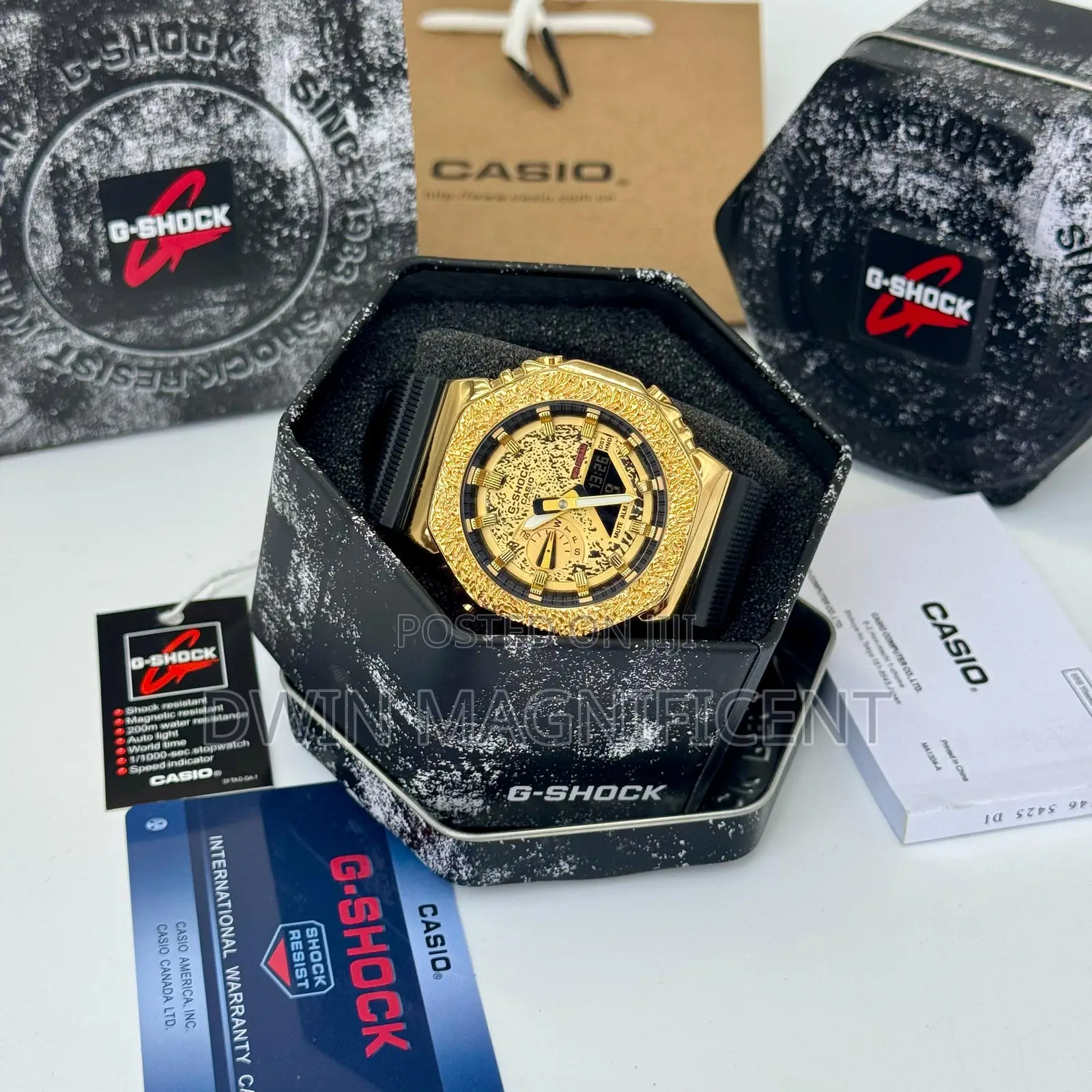 Casio G-Shock Gm-2100mwg-1a Milky Way Galaxy Edition Watch