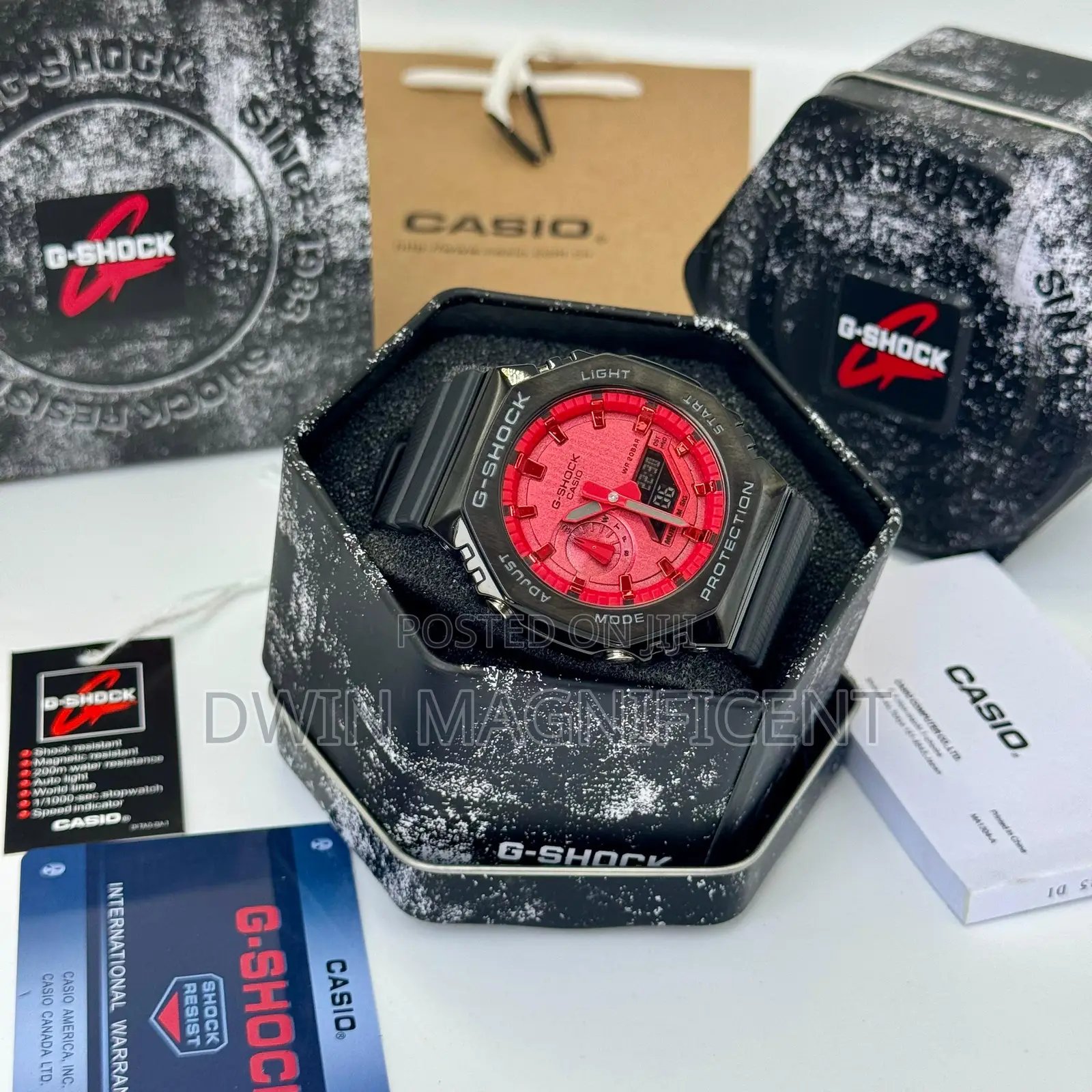 Casio G-Shock Gm-2100mwg-1a Milky Way Galaxy Edition Watch