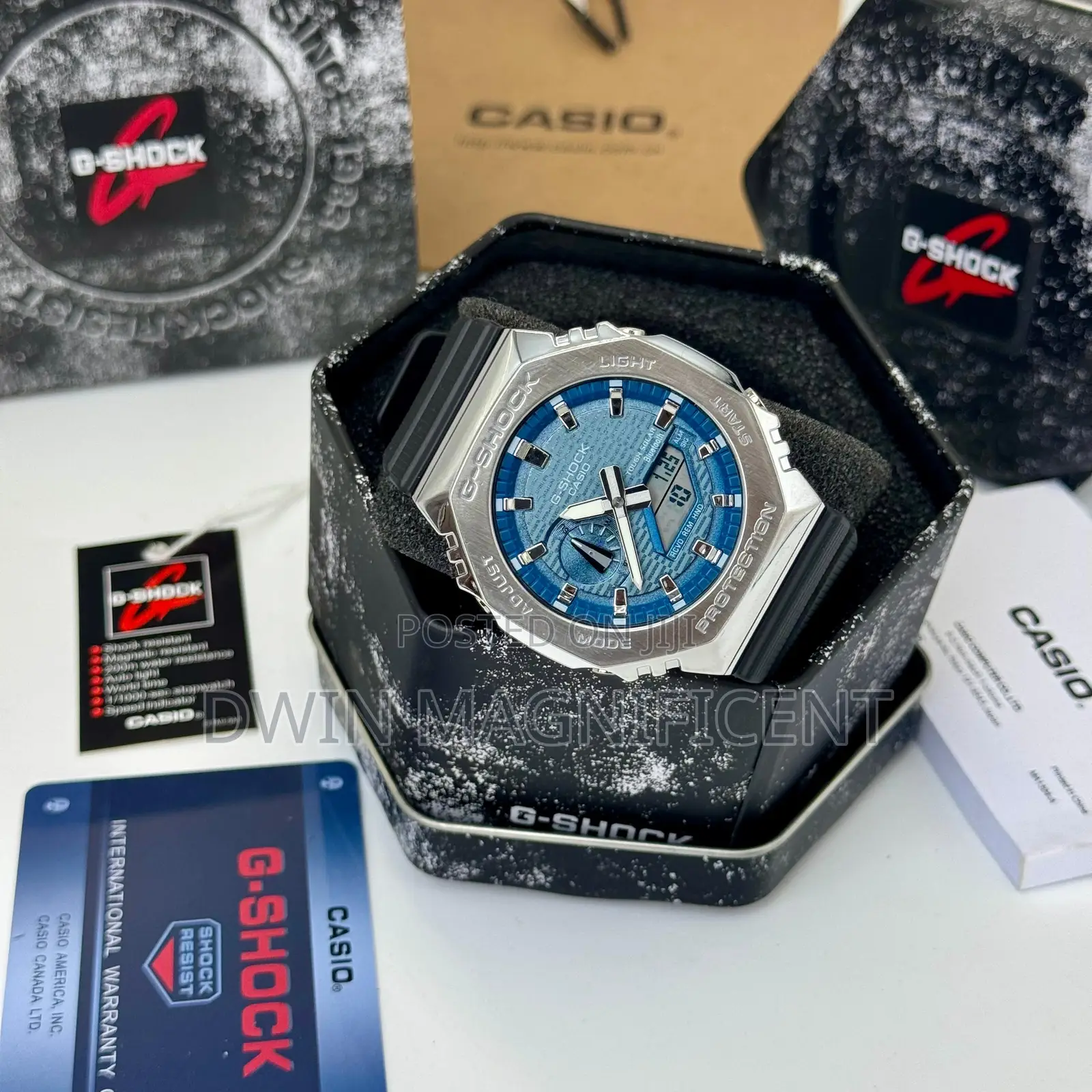 Casio G-Shock Gm-2100mwg-1a Milky Way Galaxy Edition Watch