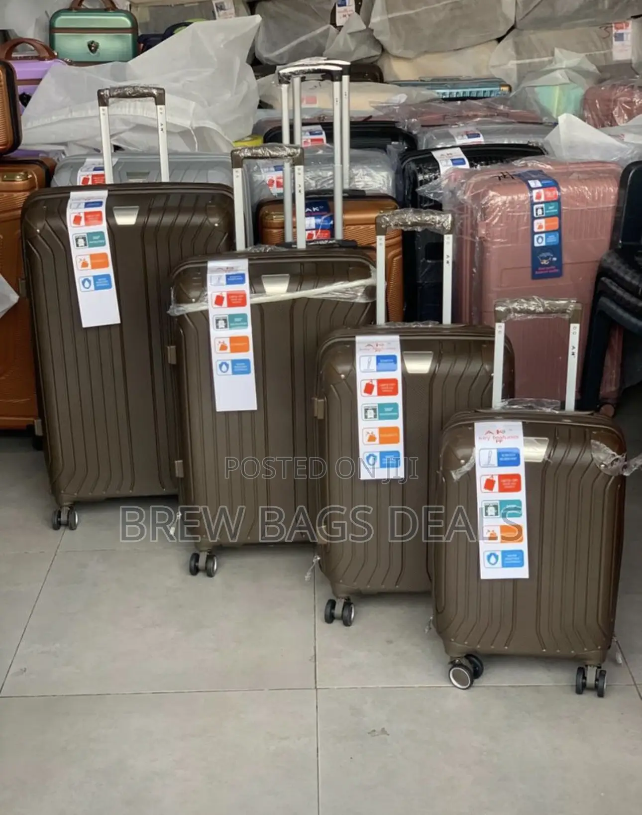 Quality 4set Ak Anti-Crack Unbreakable Traveling Bag.
