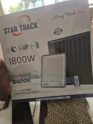 Solar Light With 1800 Watt