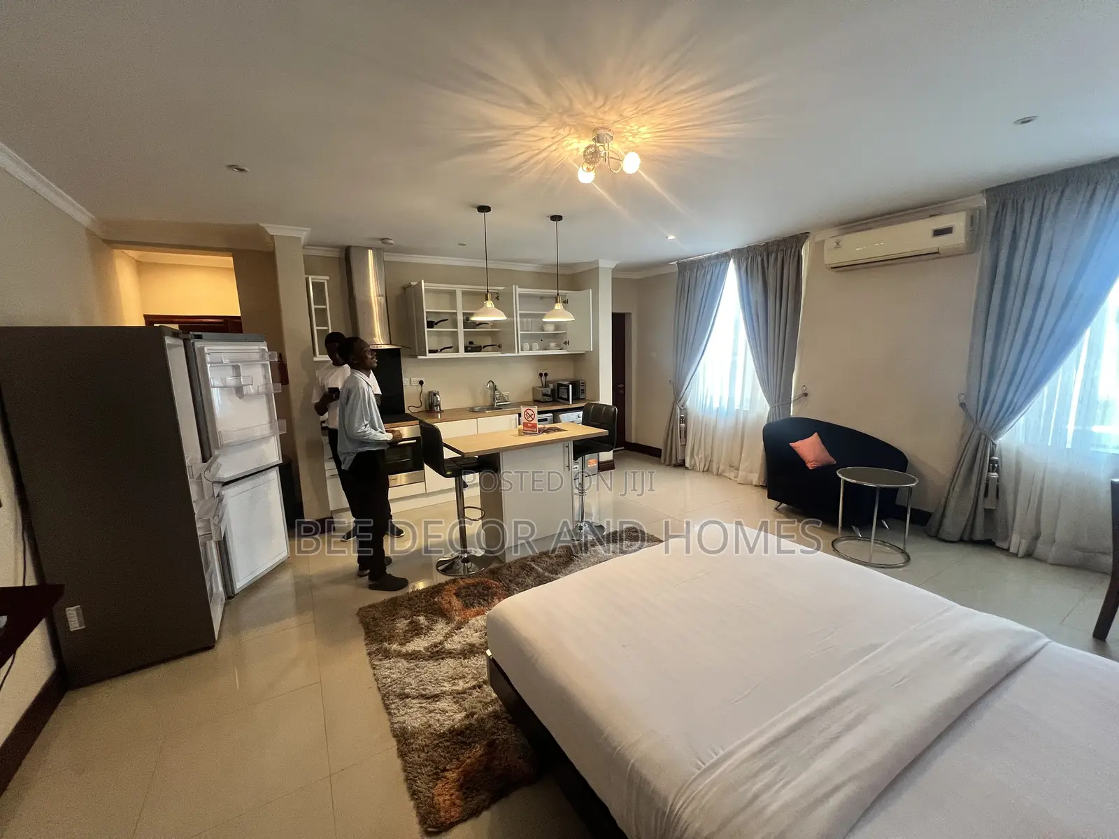 Furnished Studio Apartment in Bee Decor & Homes, West Legon for rent