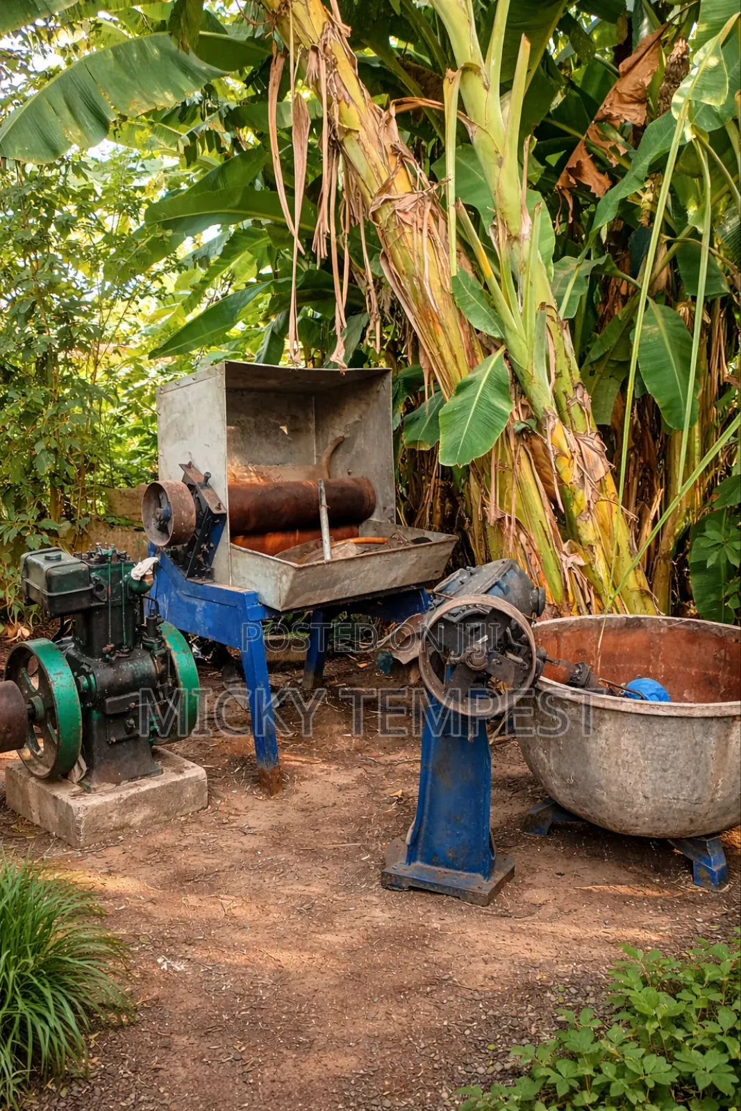 Bread Machines(Diesel Engine,Dough Roller and Dough Mixer )