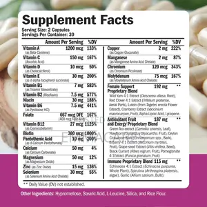 Multivitamins for Women, All in 1 Support for Women