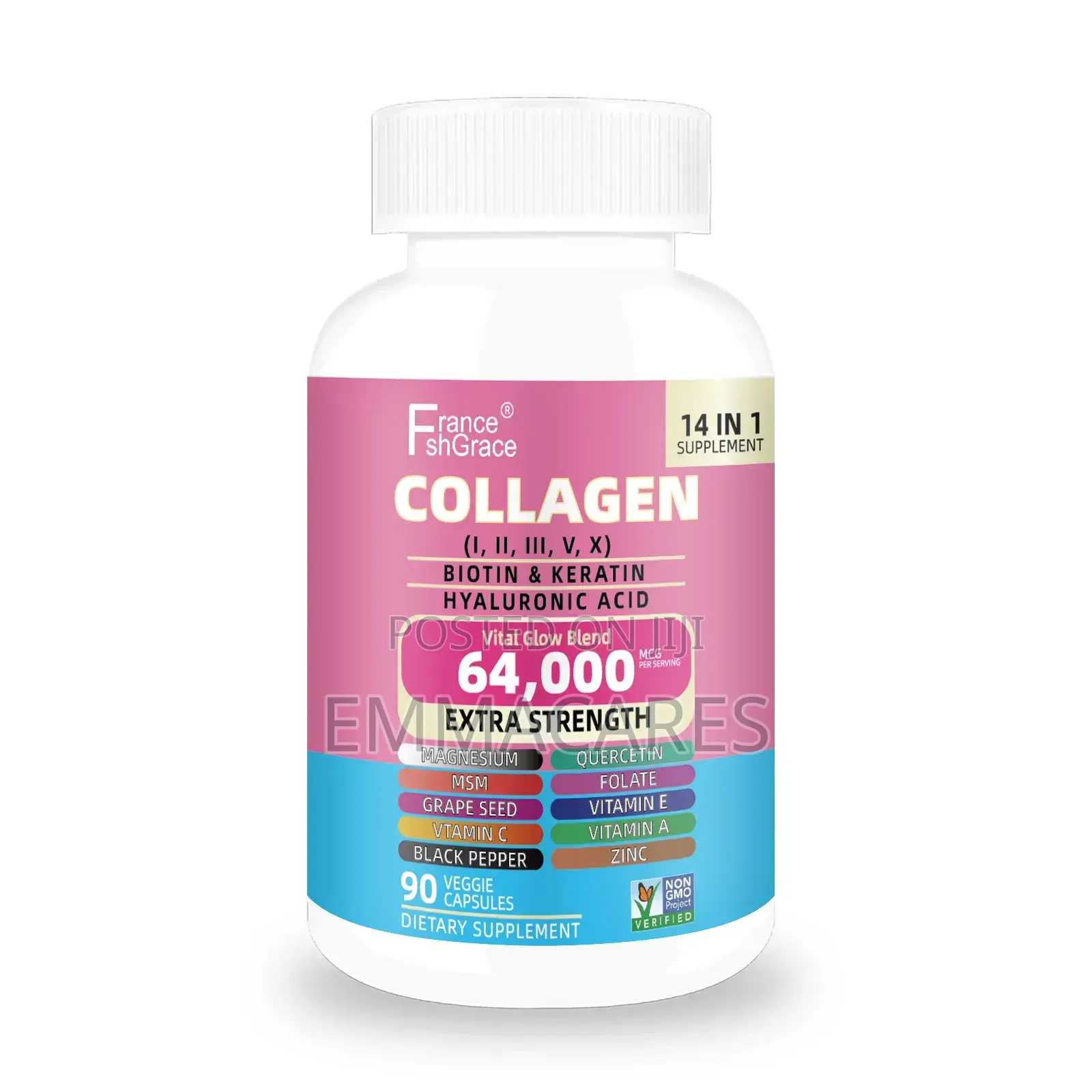 Hydrolyzed Collagen Peptide, Vital Glow Blend