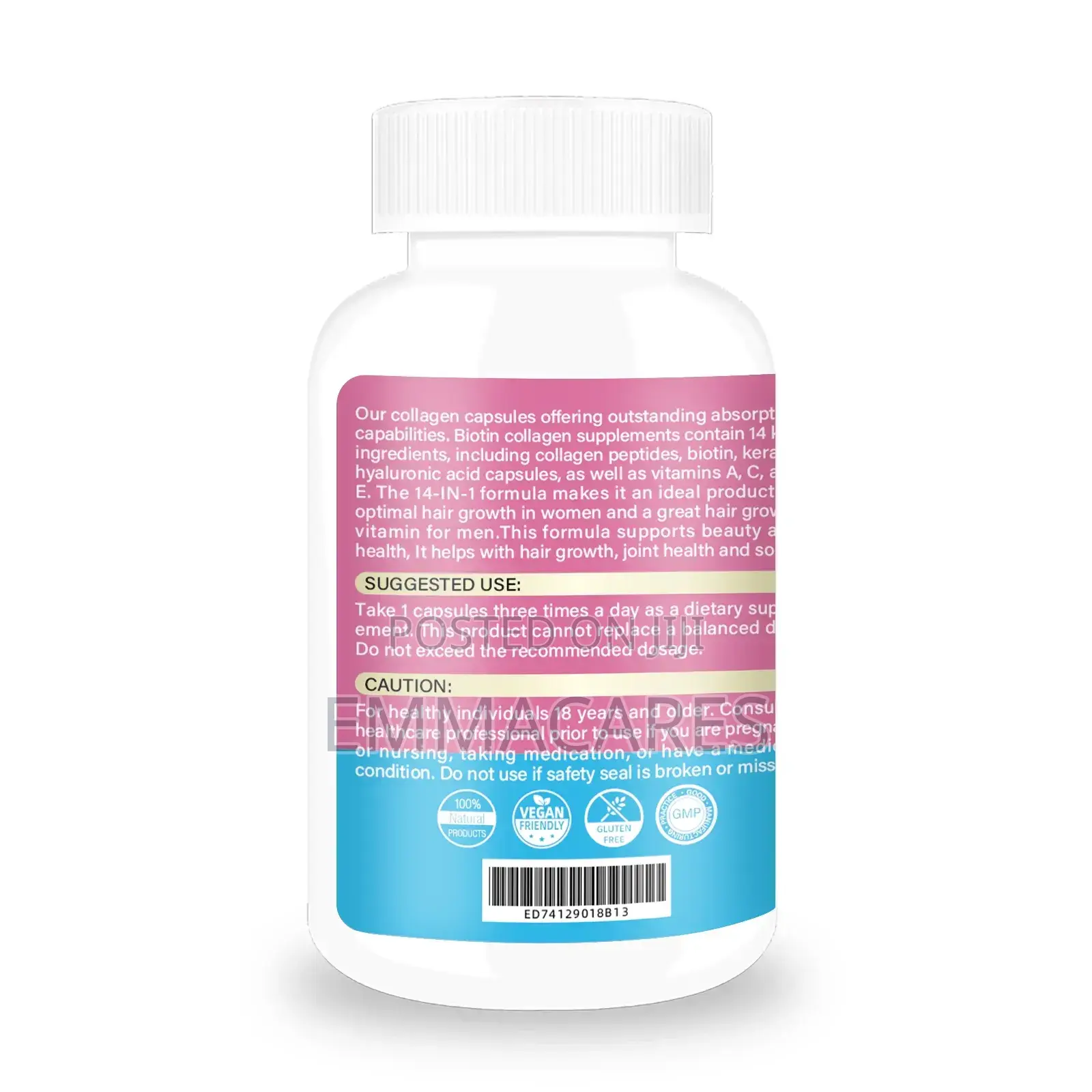 Hydrolyzed Collagen Peptide, Vital Glow Blend