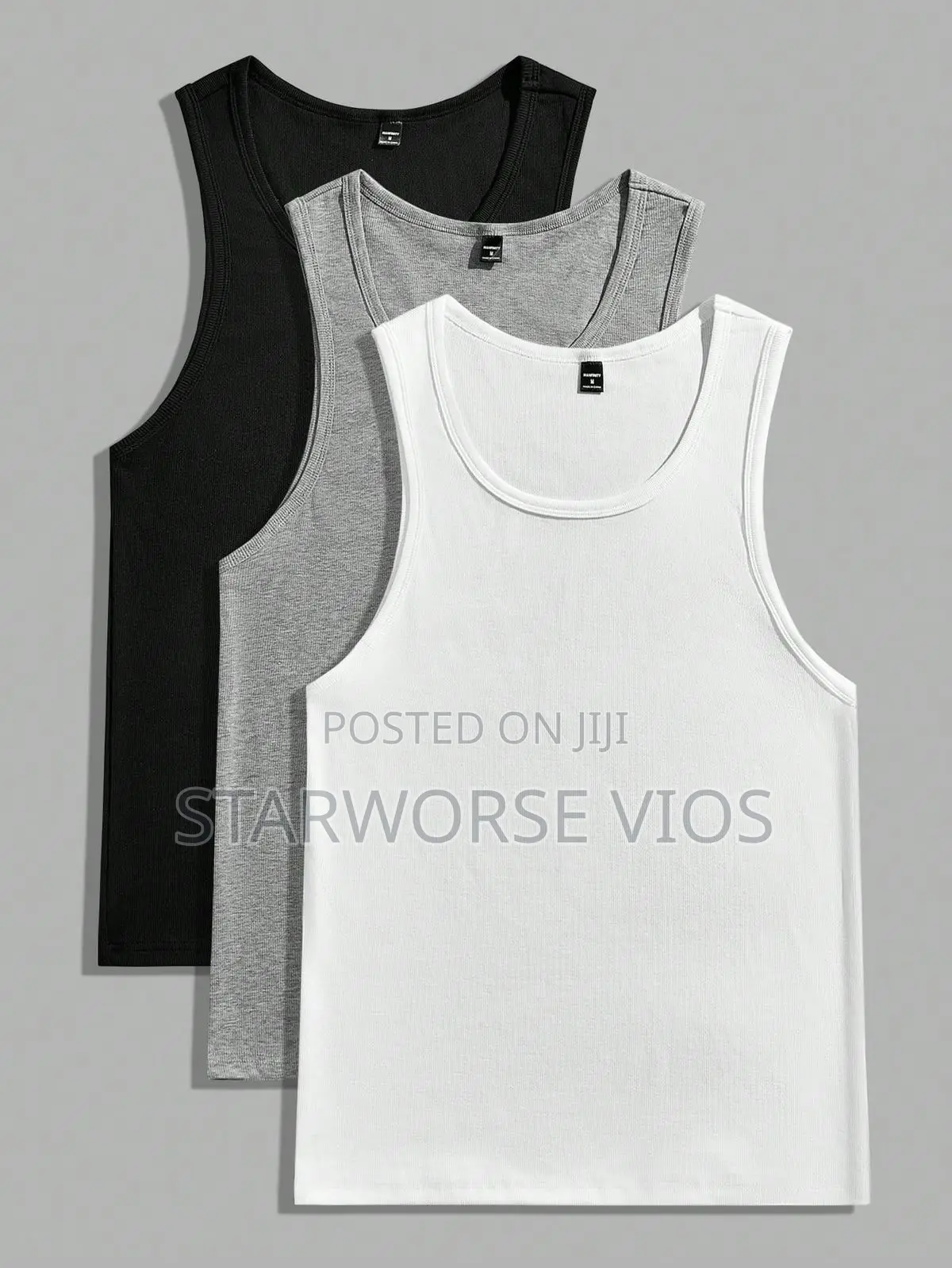 3in1 Cotton Singlets