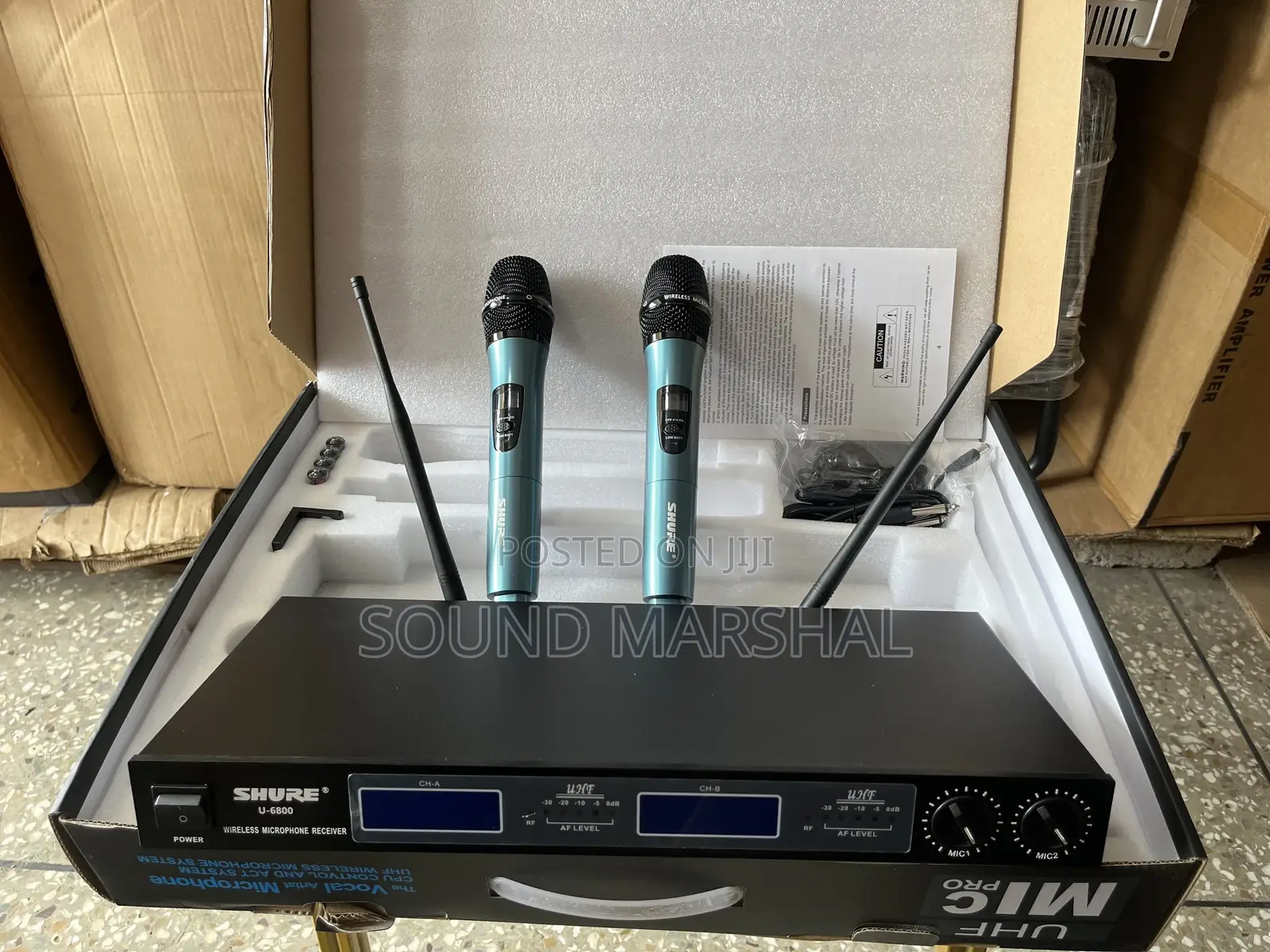 Shure U-6800 2in1 Microphone