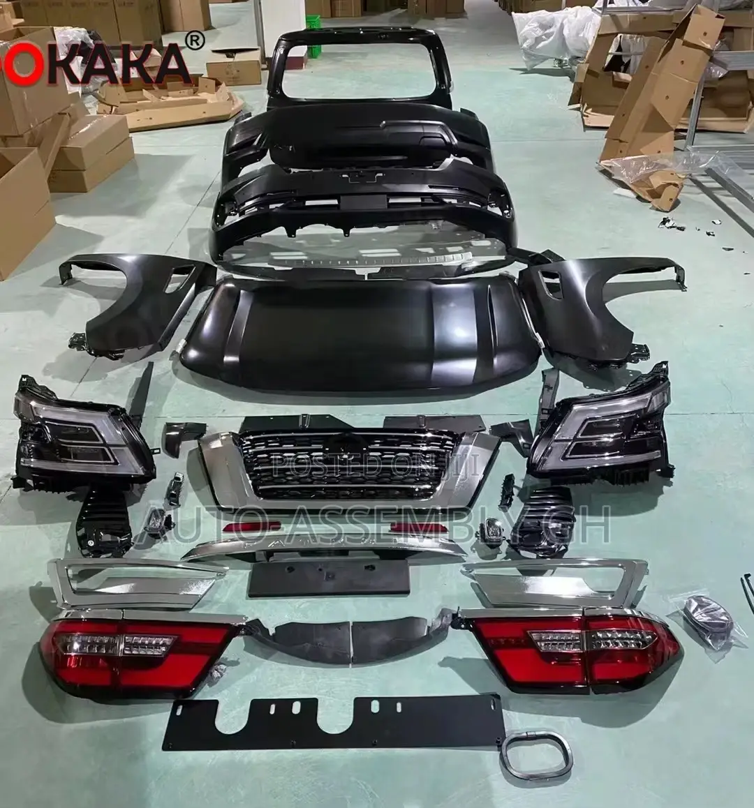 Nissan Patrol 2012-2016 Upgraded To 2024 Body Kit