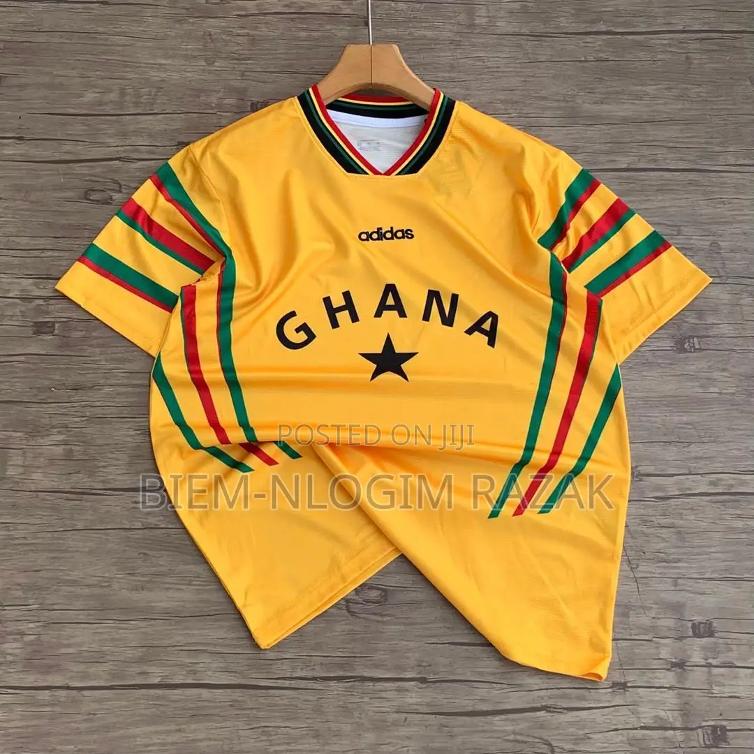 Topmost Quality Ghana Black Star Jerseys Available in Stock