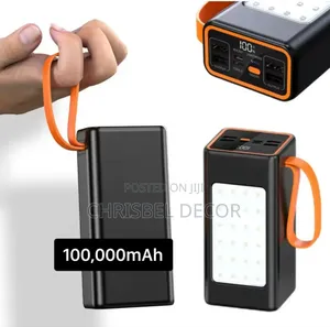 100, 000mah Power Bank With Led Display For Battery.