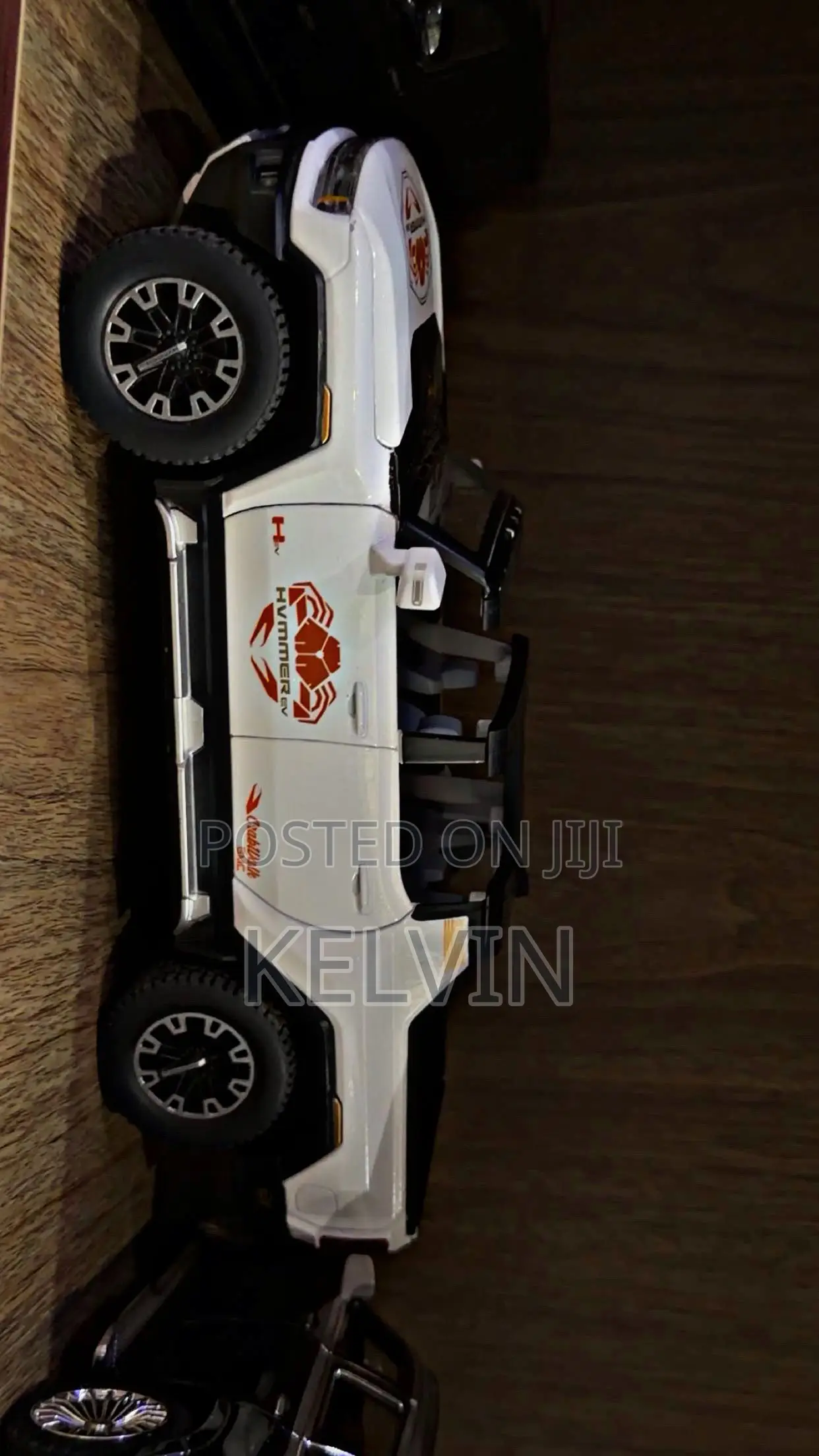 1:24 Hummer Ev Suv Pickup Off-Road Alloy Car Die Cast Toy Car Model