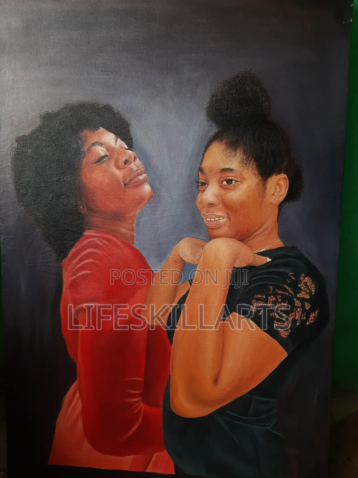Beautiful Portrait Painting Arts
