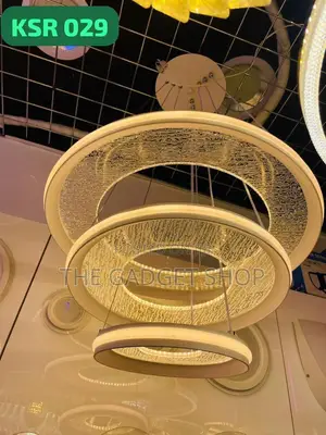 Ceiling Light 3 Rings Hanging