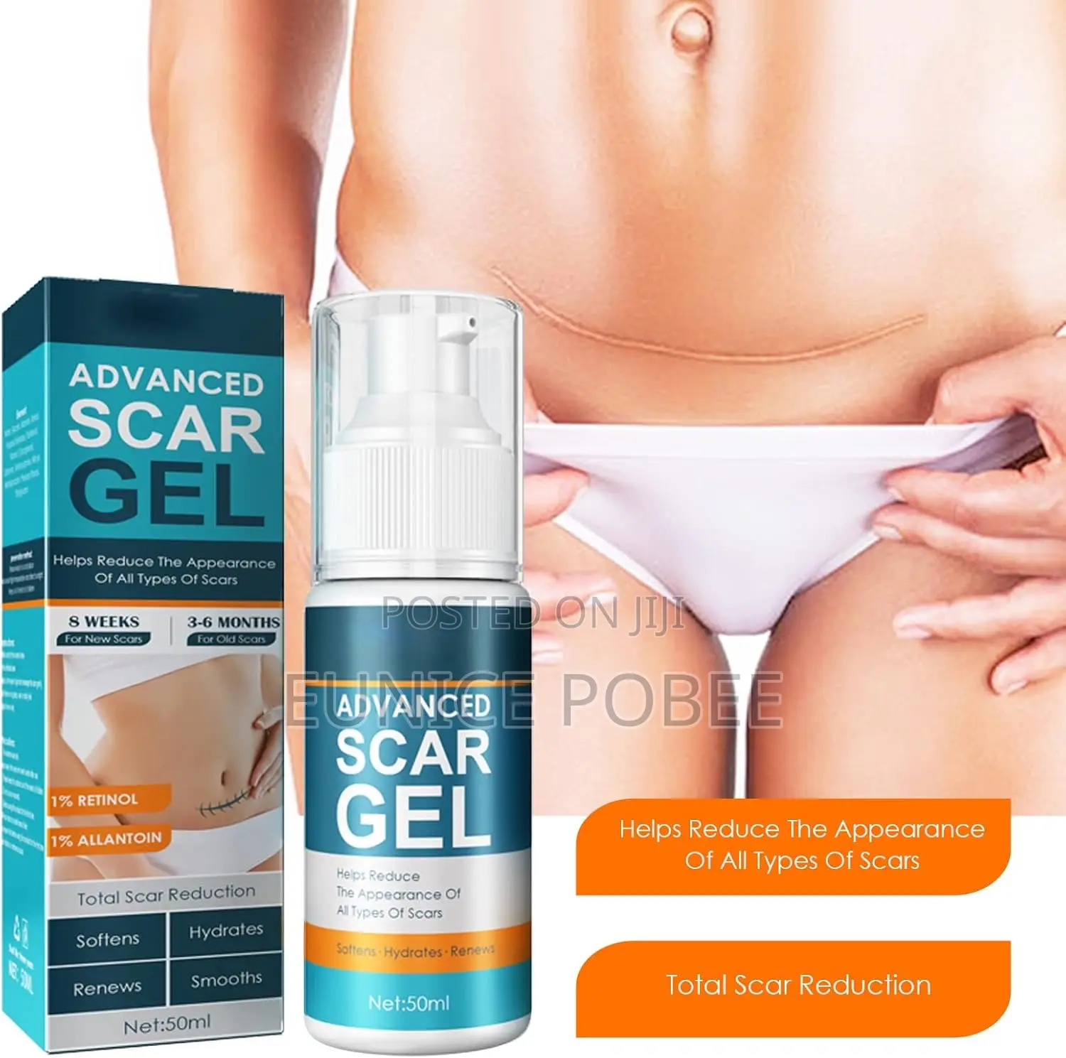 Hodaf Advanced Silicone Scar Gel