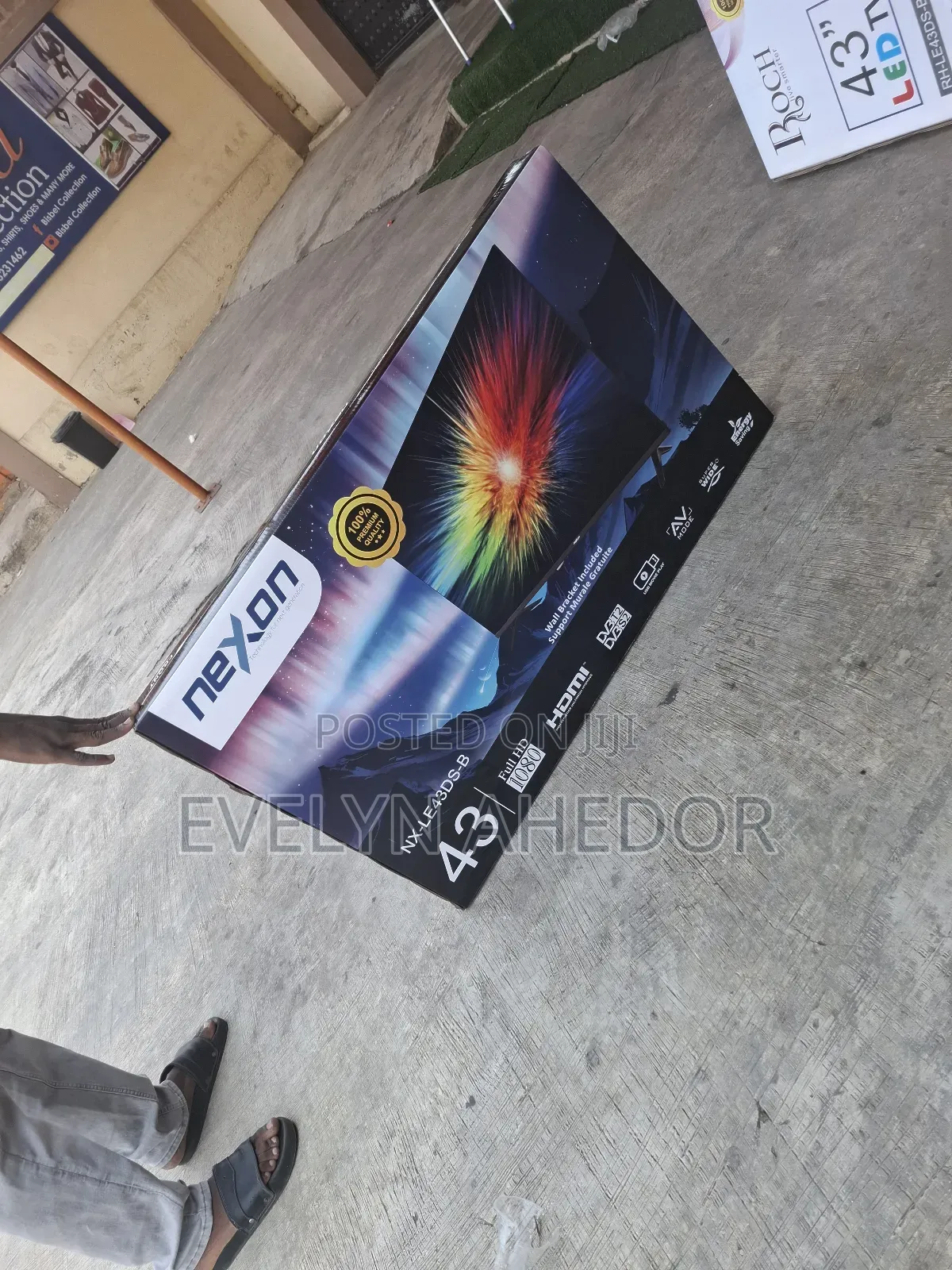 Full Hd 1080 Nexon 43 Iches Digital and Satellite Tv